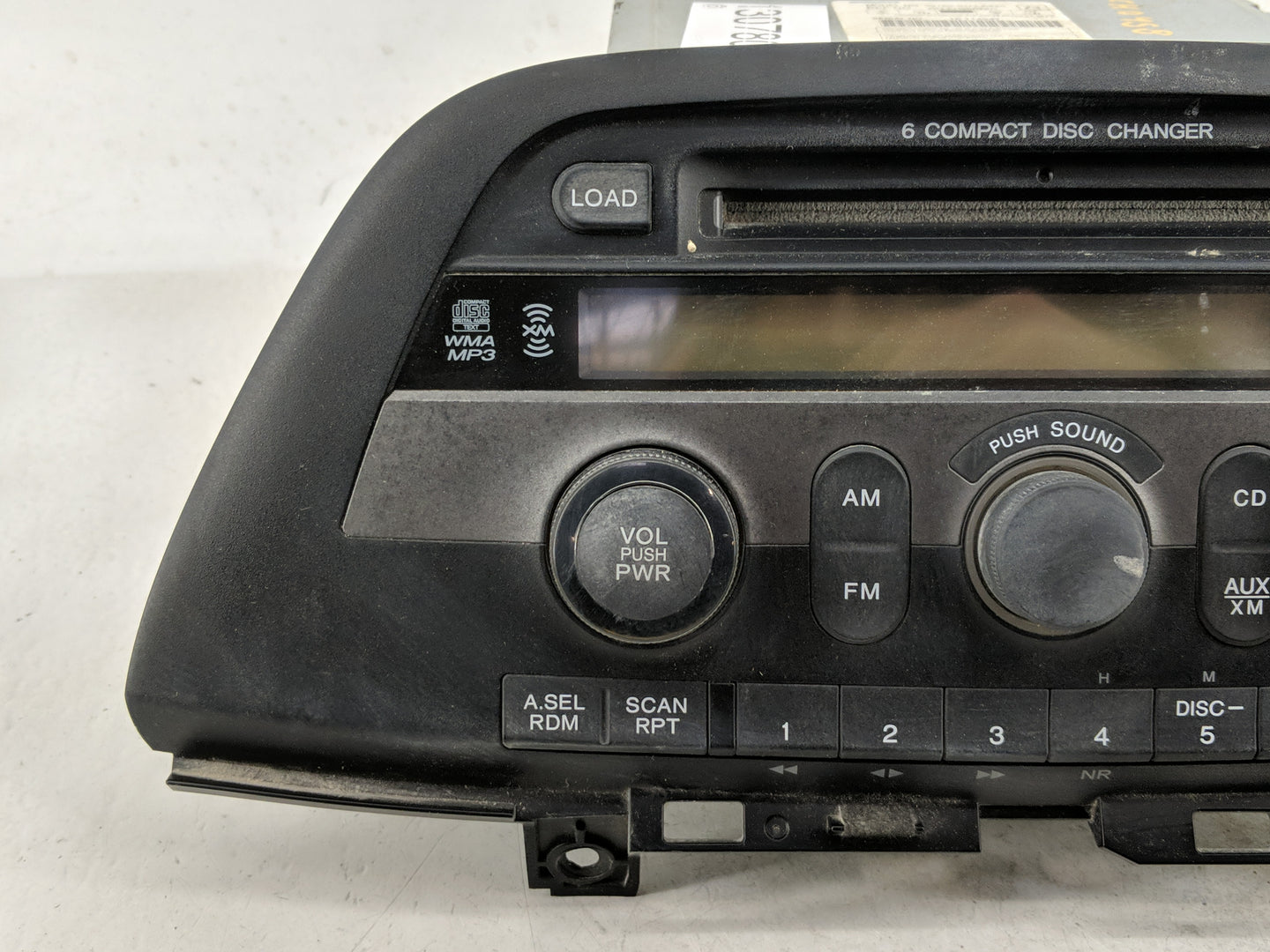 2005-2010 Honda Odyssey Radio AM FM Cd Player Receiver Replacement P/N:39100-SHJ-A03 Fits OEM Used Auto Parts - Oemusedautop