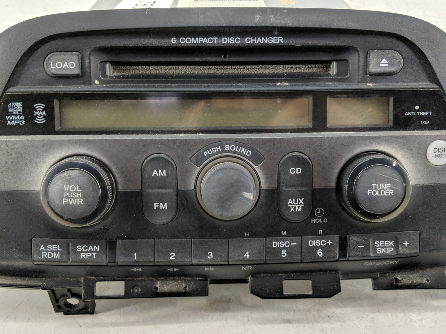 2005-2010 Honda Odyssey Radio AM FM Cd Player Receiver Replacement P/N:39100-SHJ-A03 Fits OEM Used Auto Parts - Oemusedautop