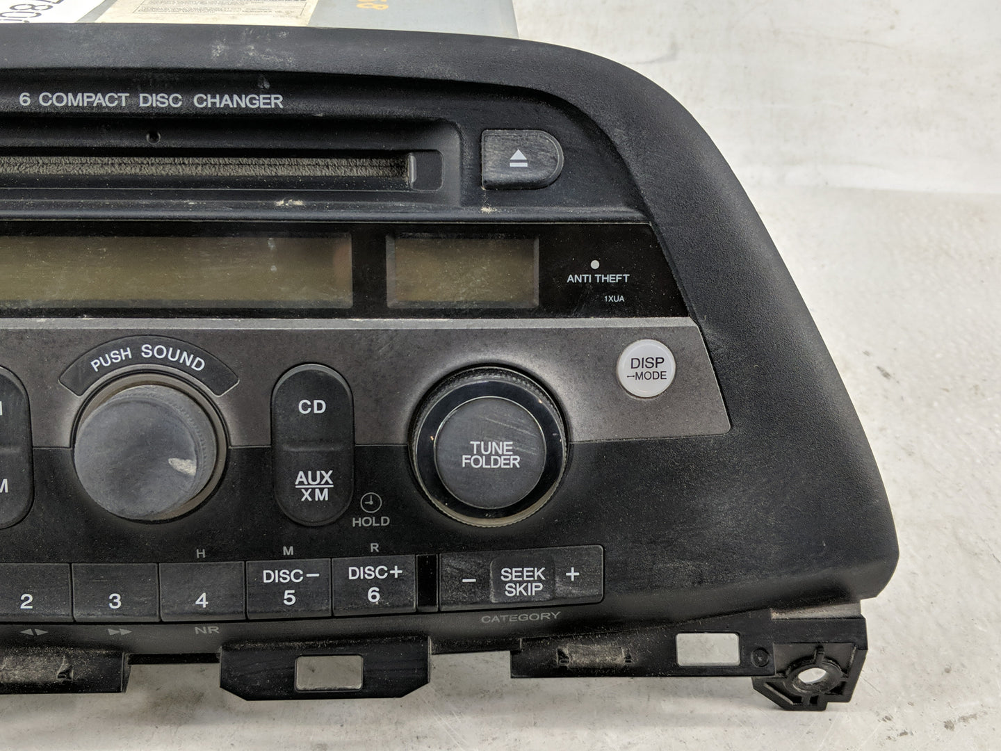 2005-2010 Honda Odyssey Radio AM FM Cd Player Receiver Replacement P/N:39100-SHJ-A03 Fits OEM Used Auto Parts - Oemusedautop