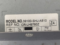 2005-2010 Honda Odyssey Radio AM FM Cd Player Receiver Replacement P/N:39100-SHJ-A810 Fits Fits 2005 2006 2007 2008 2009 201