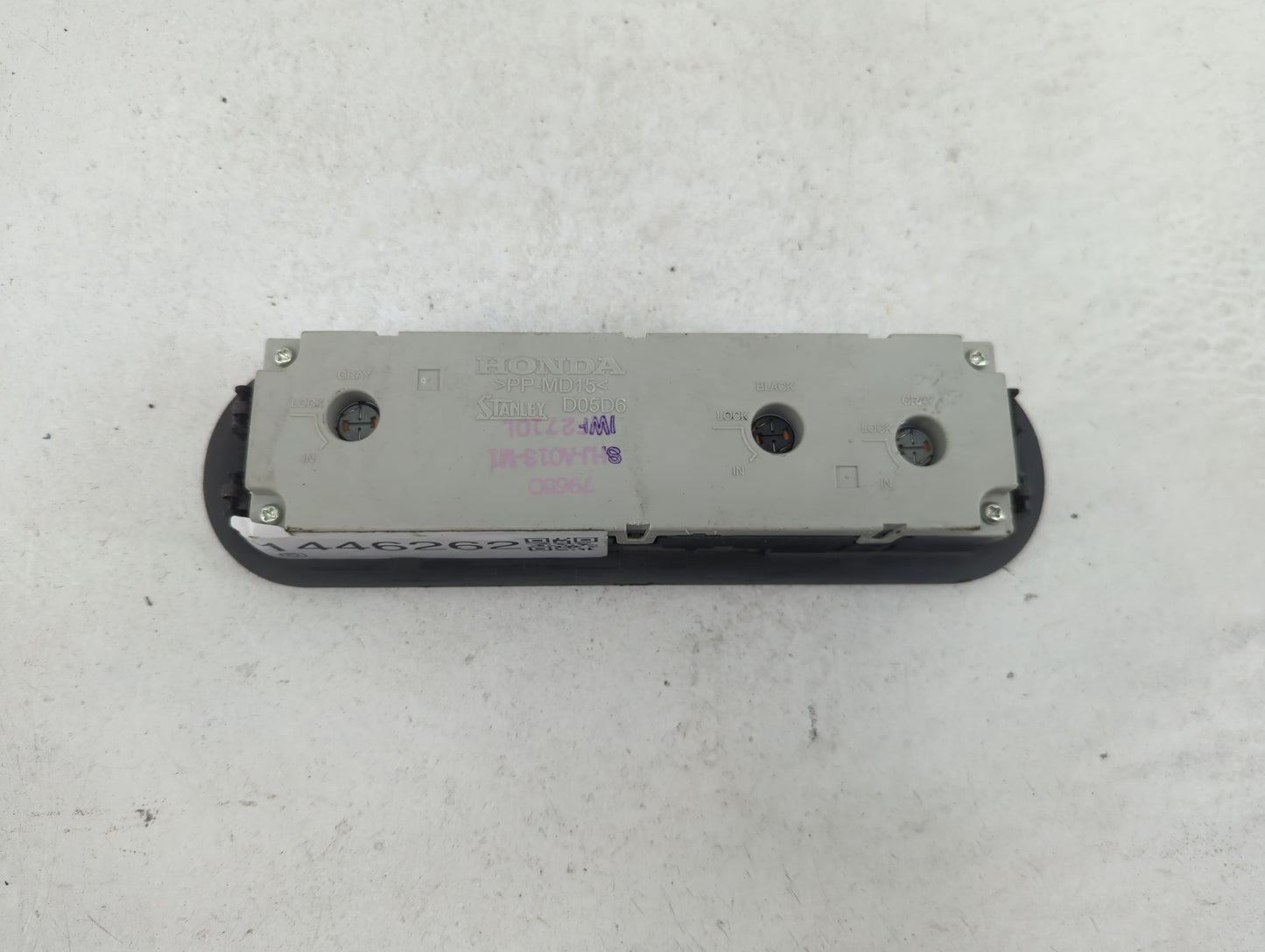 2005-2010 Honda Odyssey Climate Control Module Temperature AC/Heater Replacement P/N:79650 8L-A013-M1 Fits OEM Used Auto Par