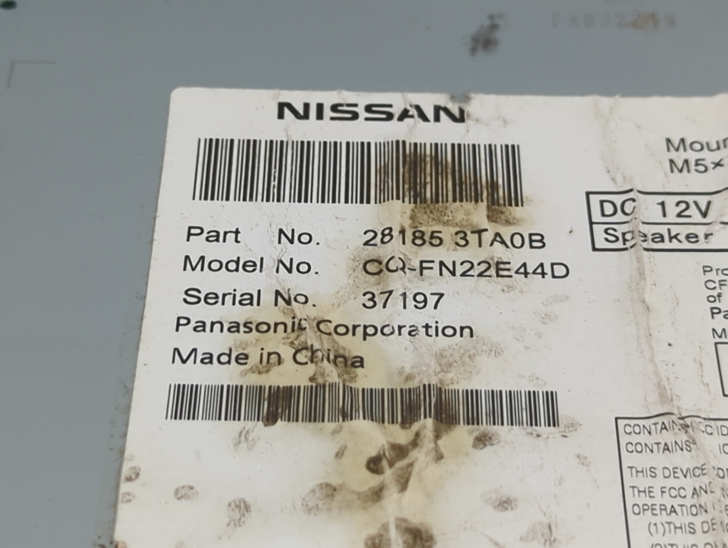 2005-2010 Honda Odyssey Radio AM FM Cd Player Receiver Replacement P/N:28185 3TA0B Fits Fits 2005 2006 2007 2008 2009 2010 O
