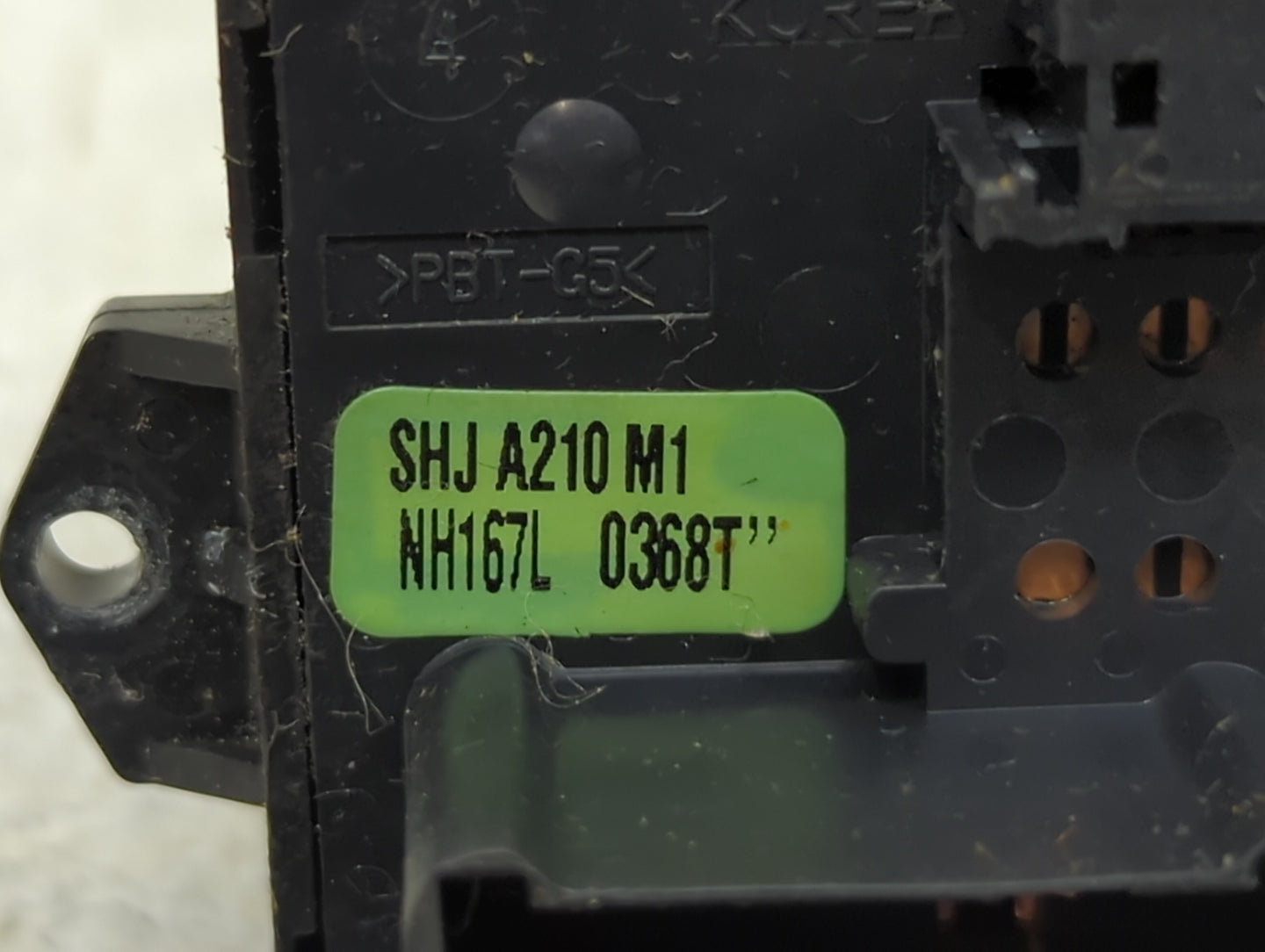 2005-2010 Honda Odyssey Driver Left Door Mirror Power Switch Shj A210 M1 - Oemusedautoparts1.com