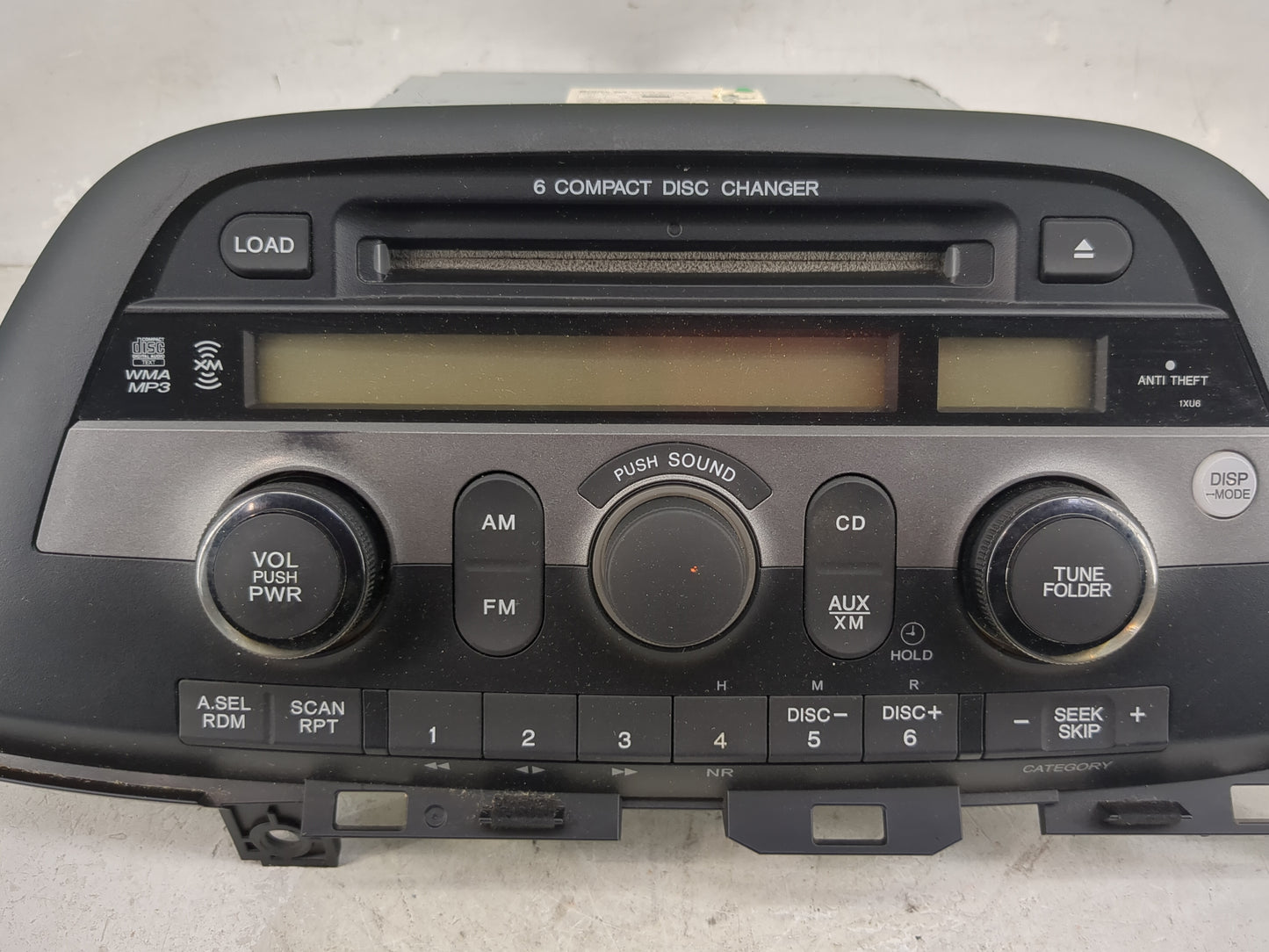 2008 Honda Odyssey Radio AM FM Cd Player Receiver Replacement P/N:39100-SHJ-A410 CQ-EH9762Z Fits OEM Used Auto Parts - Oemus