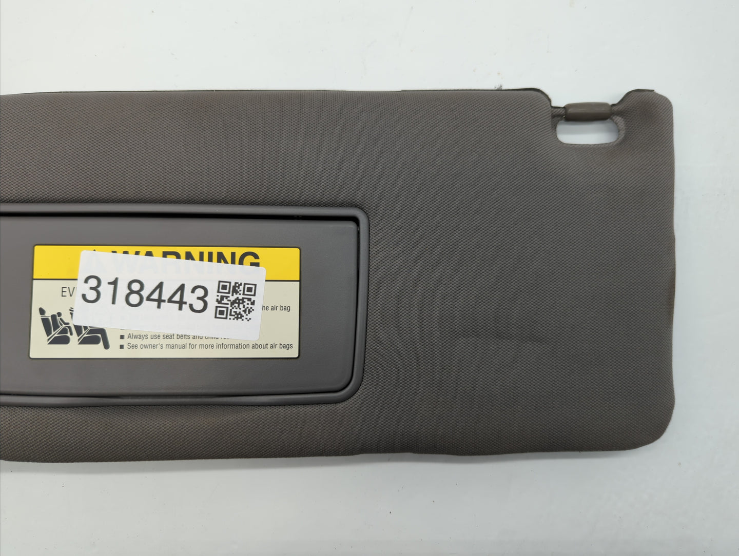 2006-2010 Honda Odyssey Sun Visor Shade Replacement Driver Left Mirror Fits Fits 2006 2007 2008 2009 2010 OEM Used Auto Part