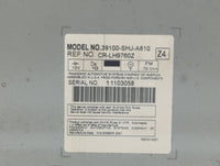 2005-2010 Honda Odyssey Am Fm Cd Player Radio Receiver - Oemusedautoparts1.com