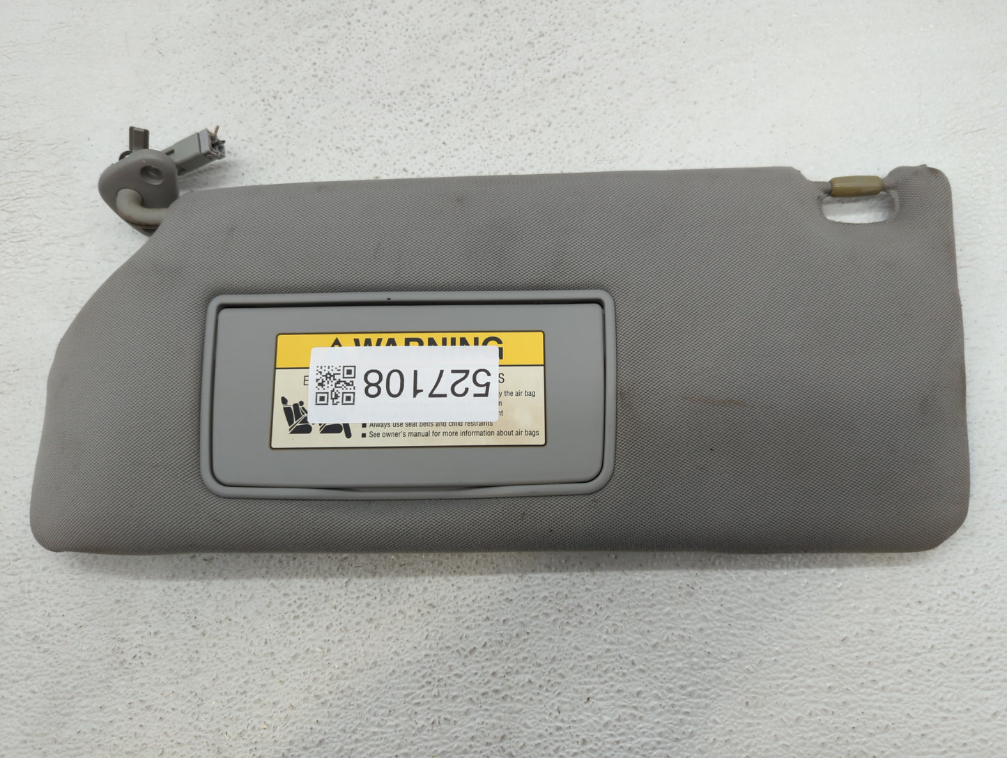 2006-2010 Honda Odyssey Sun Visor Shade Replacement Driver Left Mirror Fits Fits 2006 2007 2008 2009 2010 OEM Used Auto Part