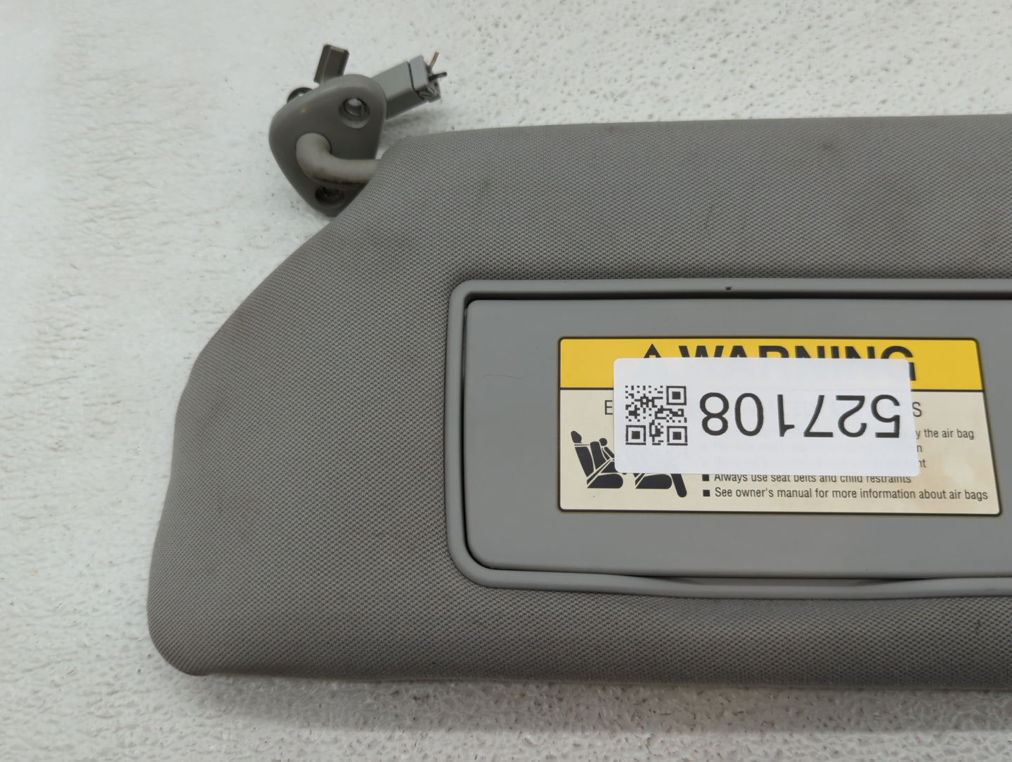 2006-2010 Honda Odyssey Sun Visor Shade Replacement Driver Left Mirror Fits Fits 2006 2007 2008 2009 2010 OEM Used Auto Part
