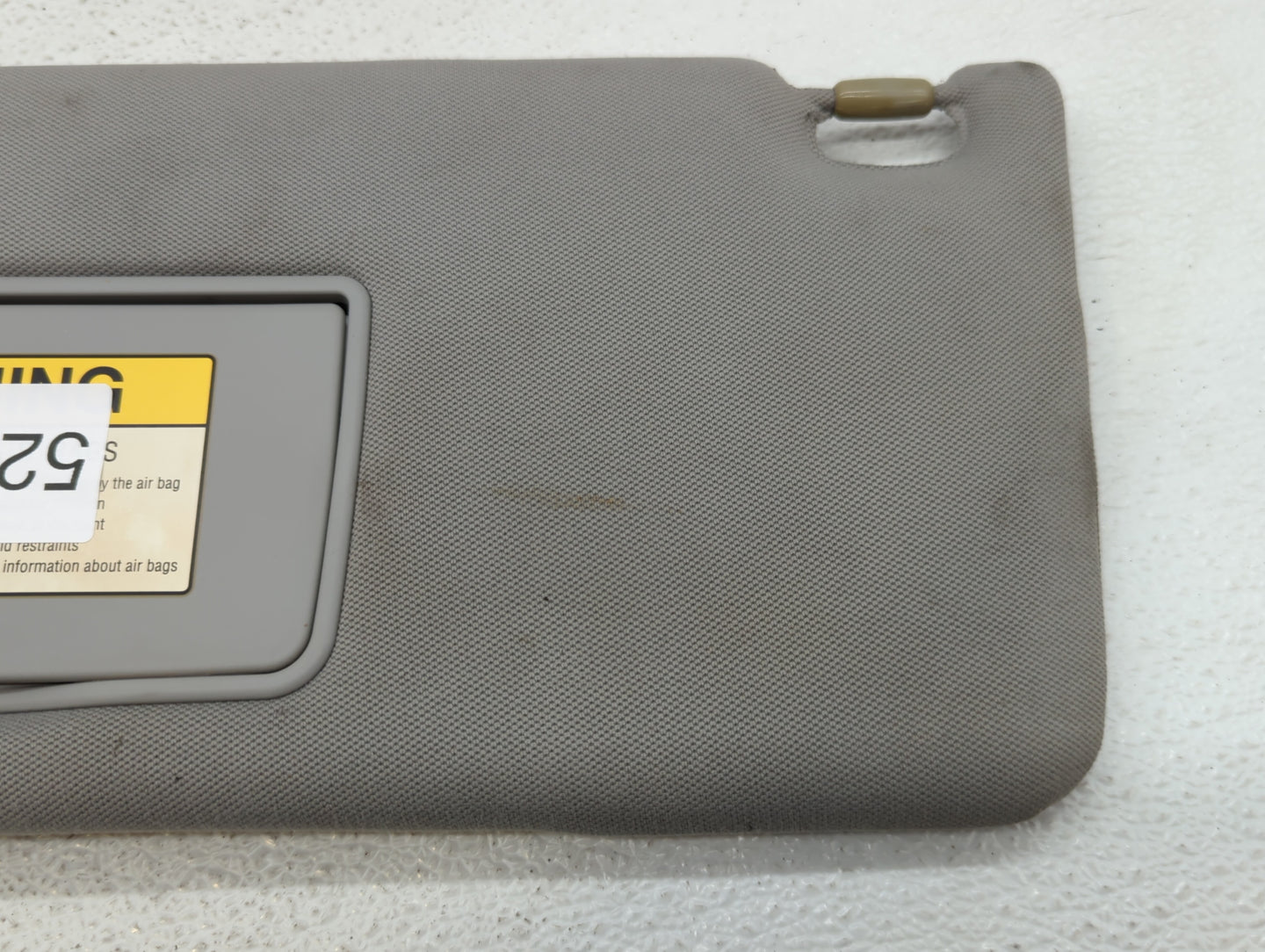 2006-2010 Honda Odyssey Sun Visor Shade Replacement Driver Left Mirror Fits Fits 2006 2007 2008 2009 2010 OEM Used Auto Part