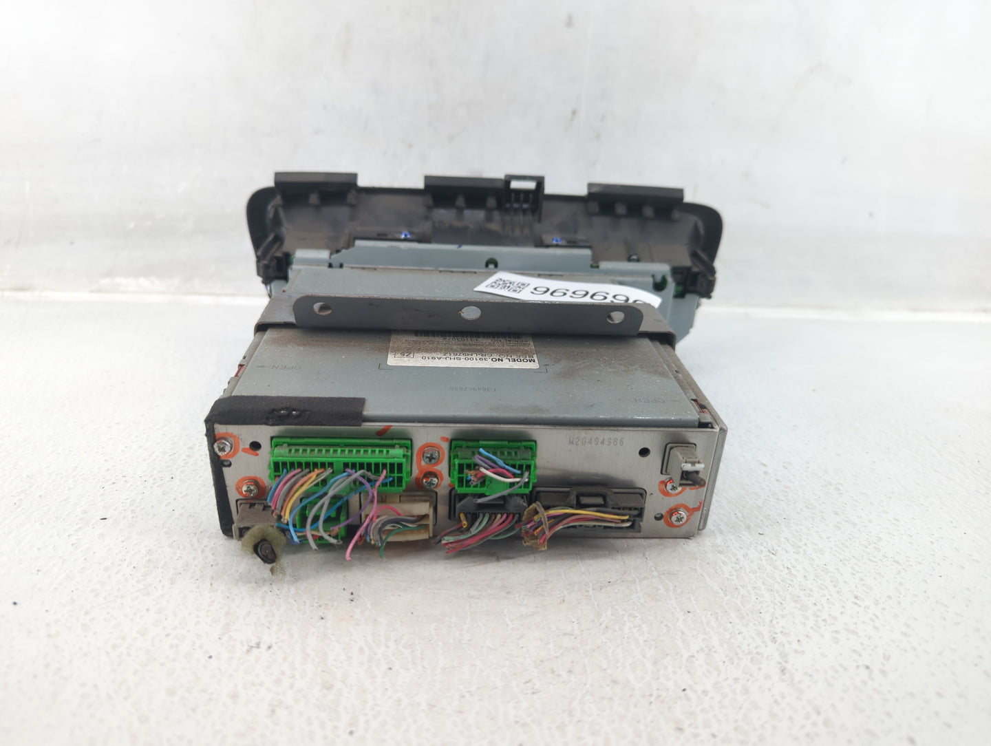 2007-2010 Honda Odyssey Radio AM FM Cd Player Receiver Replacement P/N:39100-SHJ-A910 Fits Fits 2007 2008 2009 2010 OEM Used
