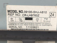 2005-2010 Honda Odyssey Am Fm Cd Player Radio Receiver 583046 - Oemusedautoparts1.com