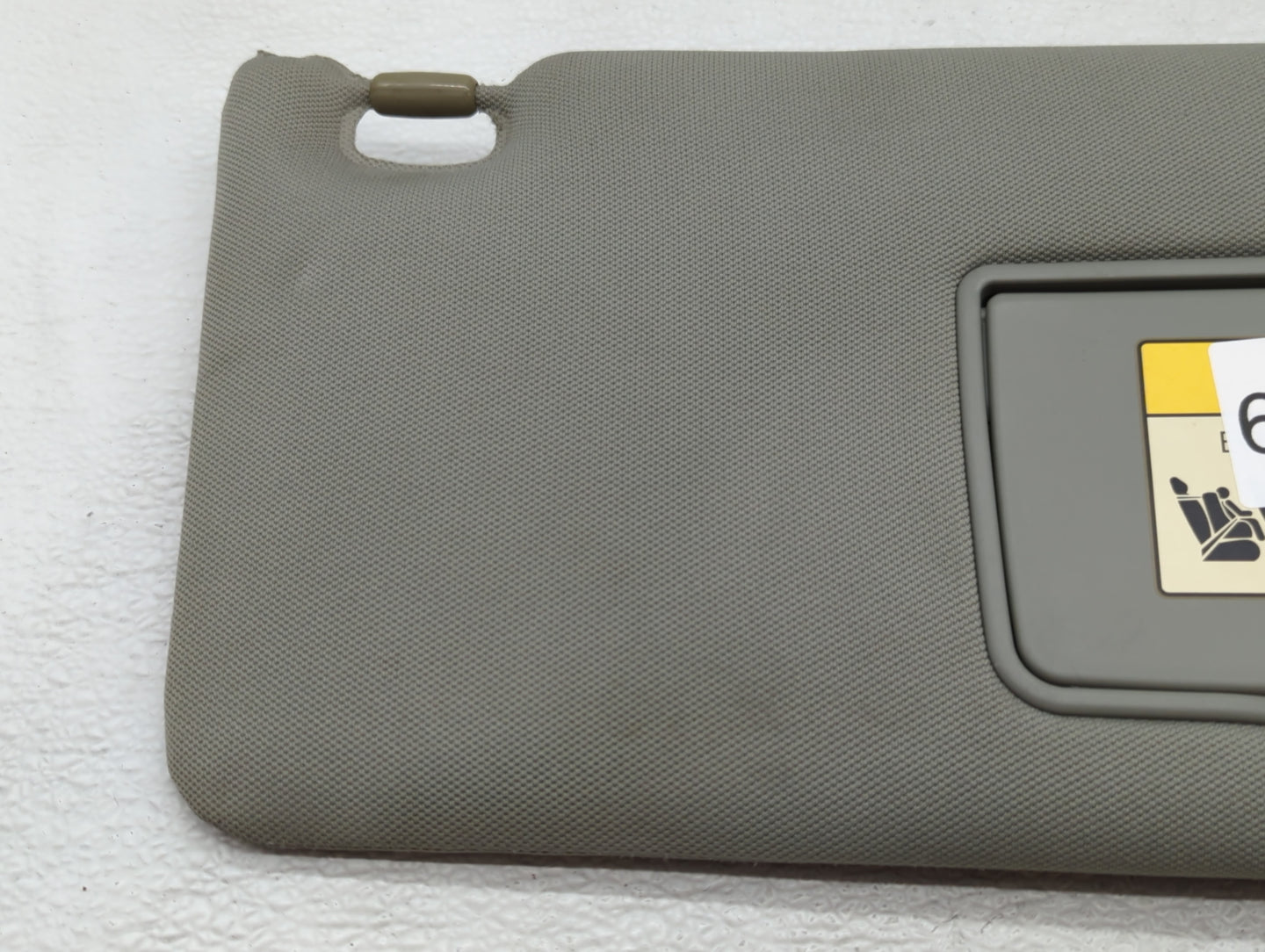 2006-2010 Honda Odyssey Sun Visor Shade Replacement Passenger Right Mirror Fits Fits 2006 2007 2008 2009 2010 OEM Used Auto 