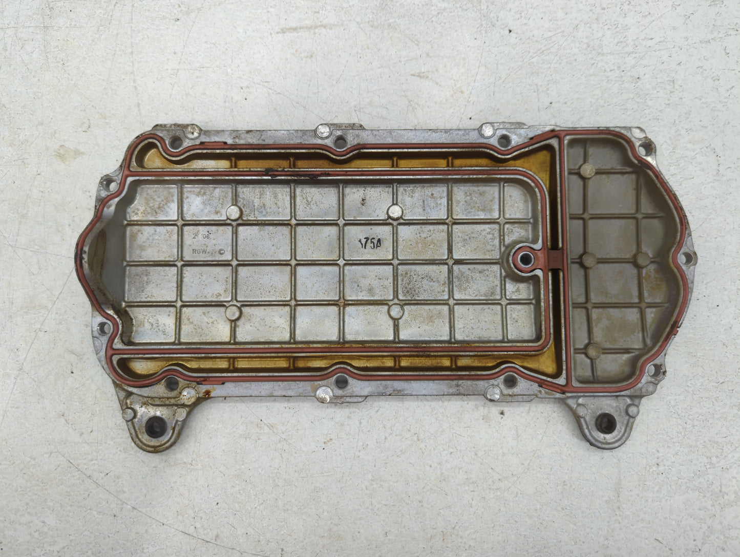 2007-2010 Honda Odyssey Engine Oil Pan P/N:RGW 2 08 Fits Fits 2003 2004 2005 2006 2007 2008 2009 2010 OEM Used Auto Parts - 