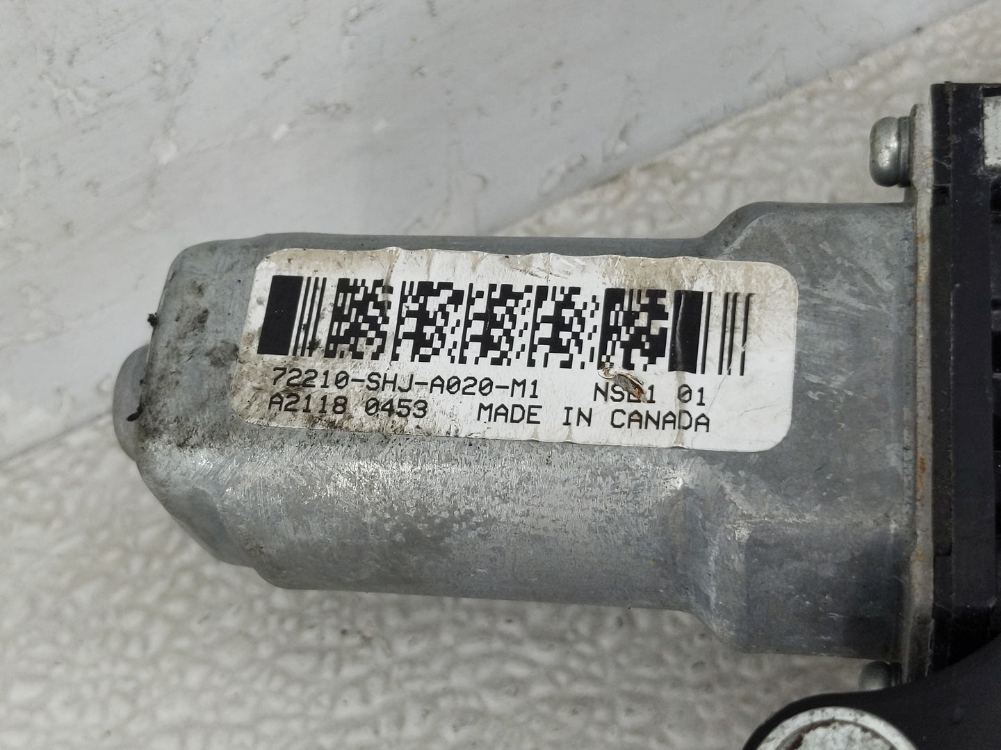 2005-2010 Honda Odyssey Used Window Regulator Passenger Front 968550 - Oemusedautoparts1.com