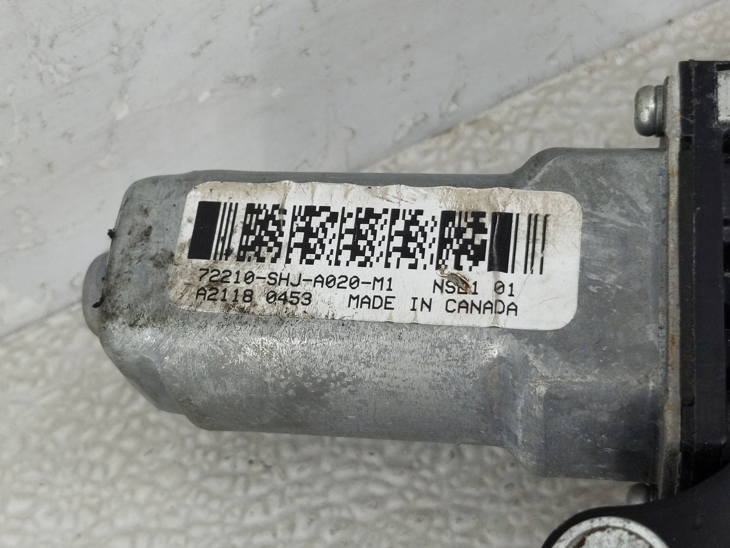 2005-2010 Honda Odyssey Used Window Regulator Passenger Front 968550 - Oemusedautoparts1.com