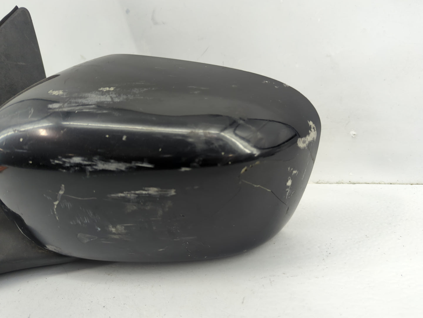 2005-2010 Honda Odyssey Driver Left Side View Manual Door Mirror Black - Oemusedautoparts1.com