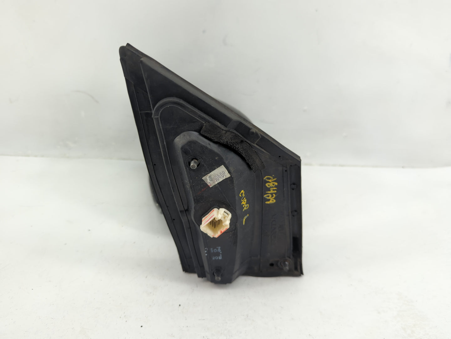 2005-2010 Honda Odyssey Driver Left Side View Manual Door Mirror Black - Oemusedautoparts1.com