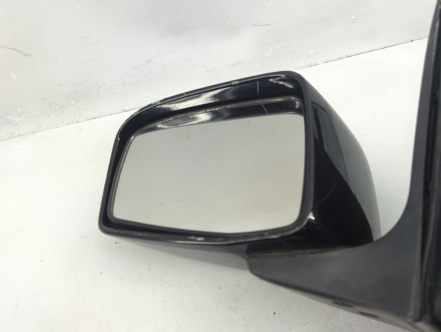 2005-2010 Honda Odyssey Driver Left Side View Manual Door Mirror Black - Oemusedautoparts1.com