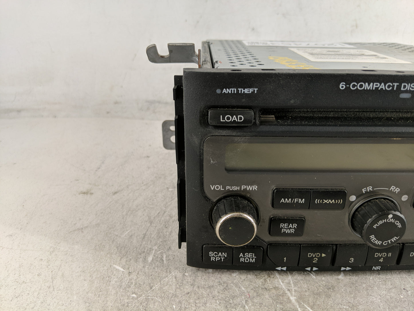 2006-2008 Honda Pilot Radio AM FM Cd Player Receiver Replacement Fits Fits 2006 2007 2008 OEM Used Auto Parts - Oemusedautop