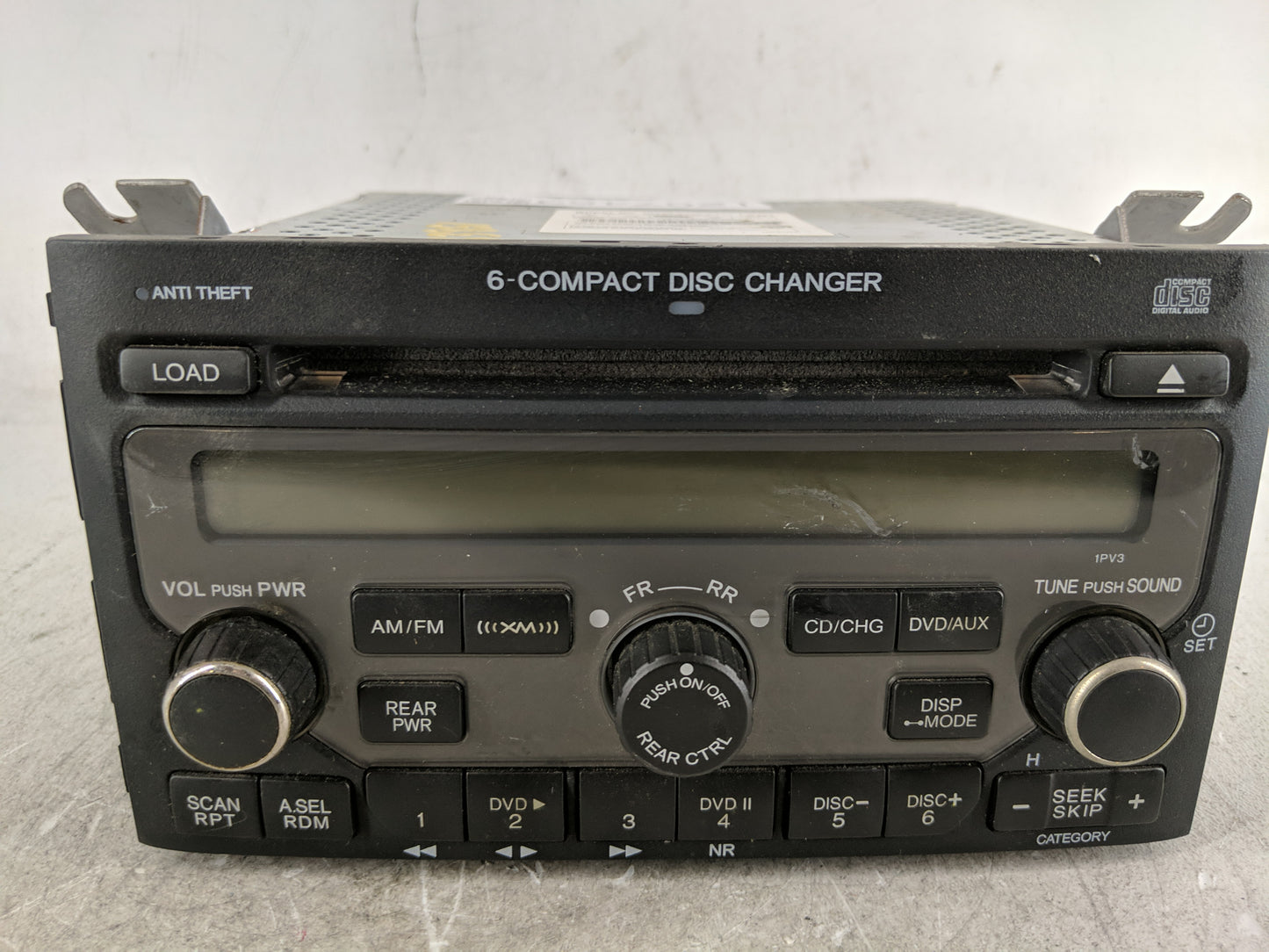 2006-2008 Honda Pilot Radio AM FM Cd Player Receiver Replacement Fits Fits 2006 2007 2008 OEM Used Auto Parts - Oemusedautop