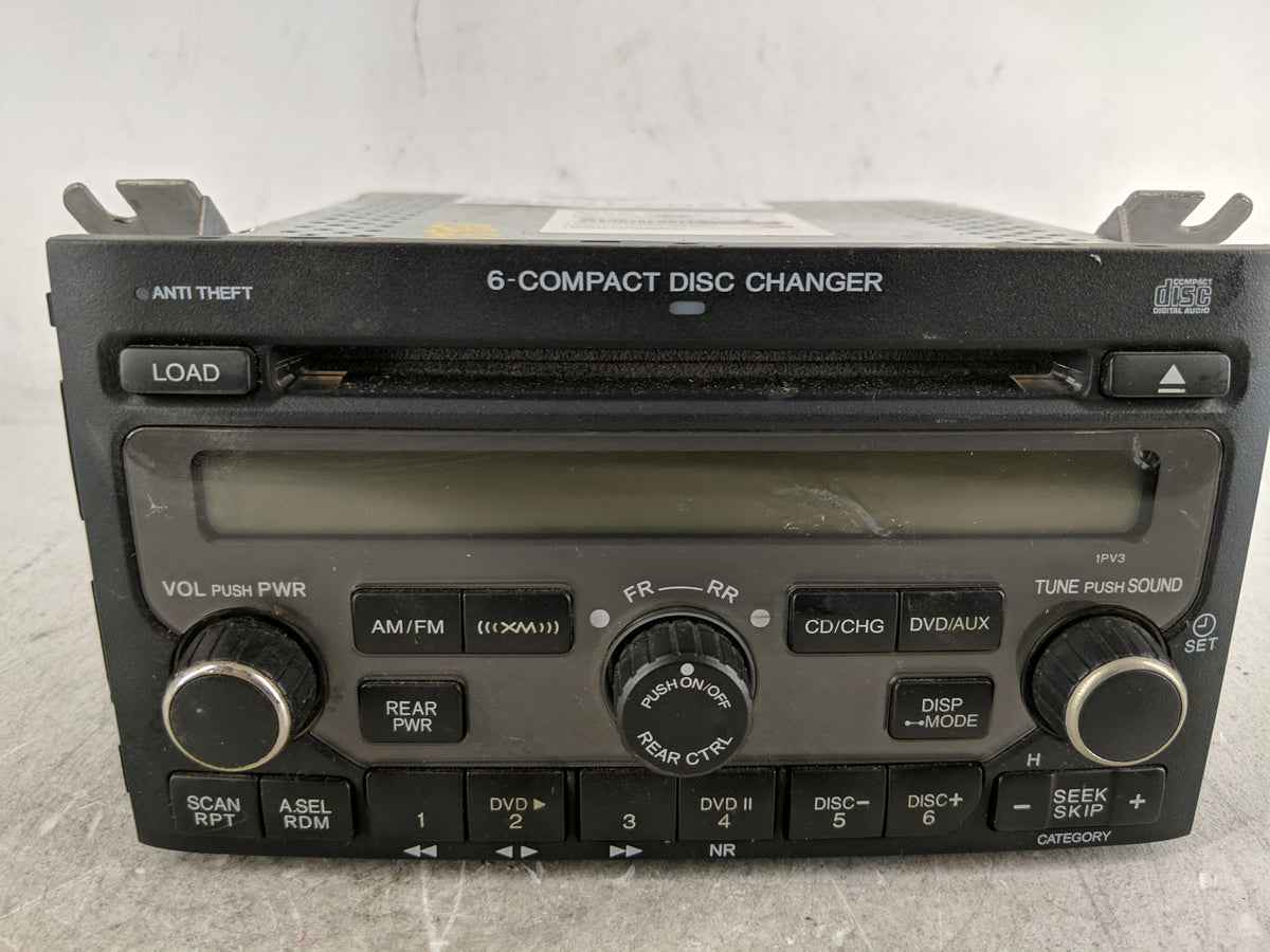 2006-2008 Honda Pilot Radio AM FM Cd Player Receiver Replacement P/N:39100-STW-A410 Fits 2006 2007 2008 OEM Used Auto Parts 