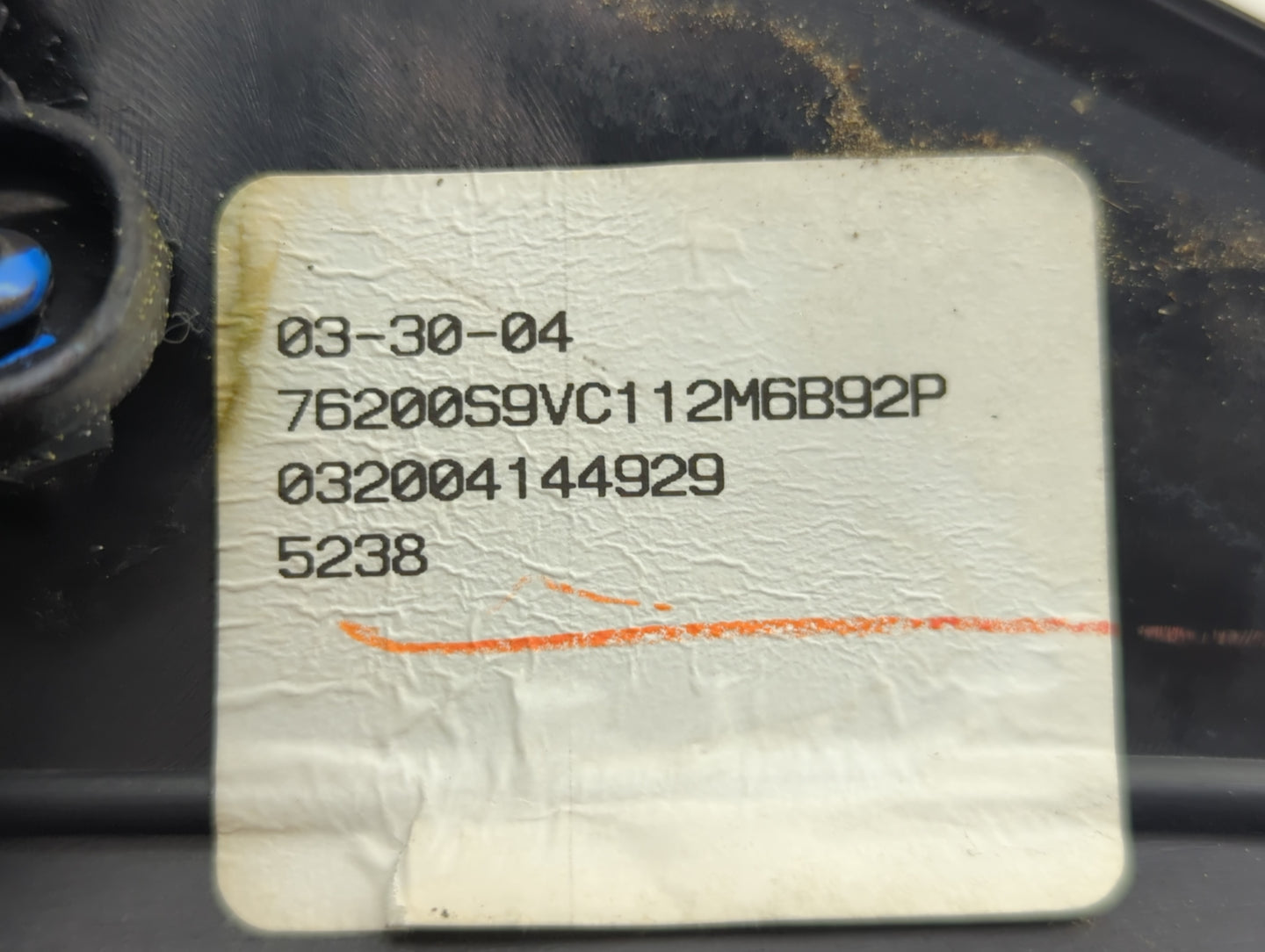 2003-2008 Honda Pilot Side Mirror Replacement Passenger Right View Door Mirror Fits Fits 2003 2004 2005 2006 2007 2008 OEM U