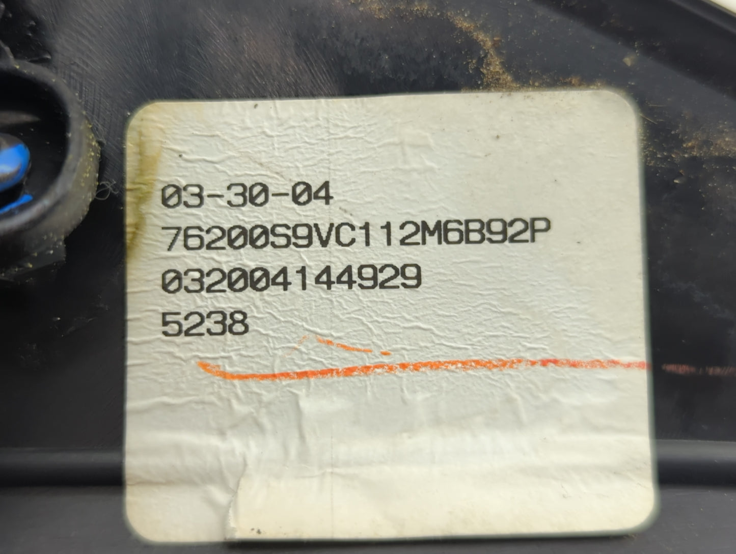 2003-2008 Honda Pilot Side Mirror Replacement Passenger Right View Door Mirror Fits Fits 2003 2004 2005 2006 2007 2008 OEM U