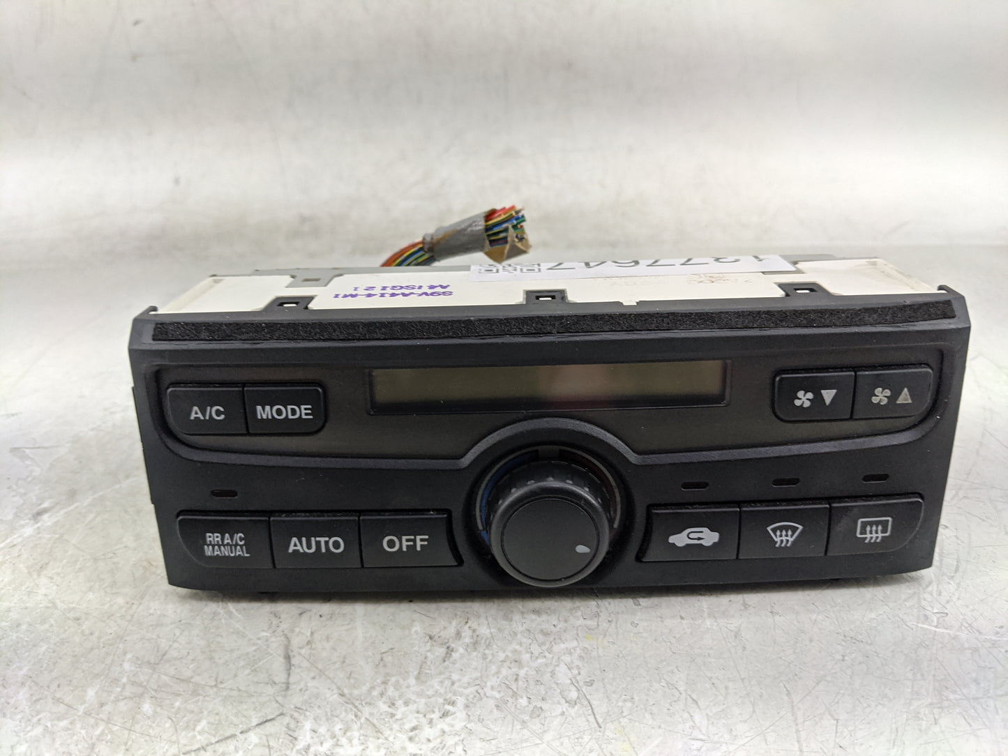 2003-2008 Honda Pilot Climate Control Module Temperature AC/Heater Replacement P/N:S9V-A414-M1 Fits OEM Used Auto Parts - Oe