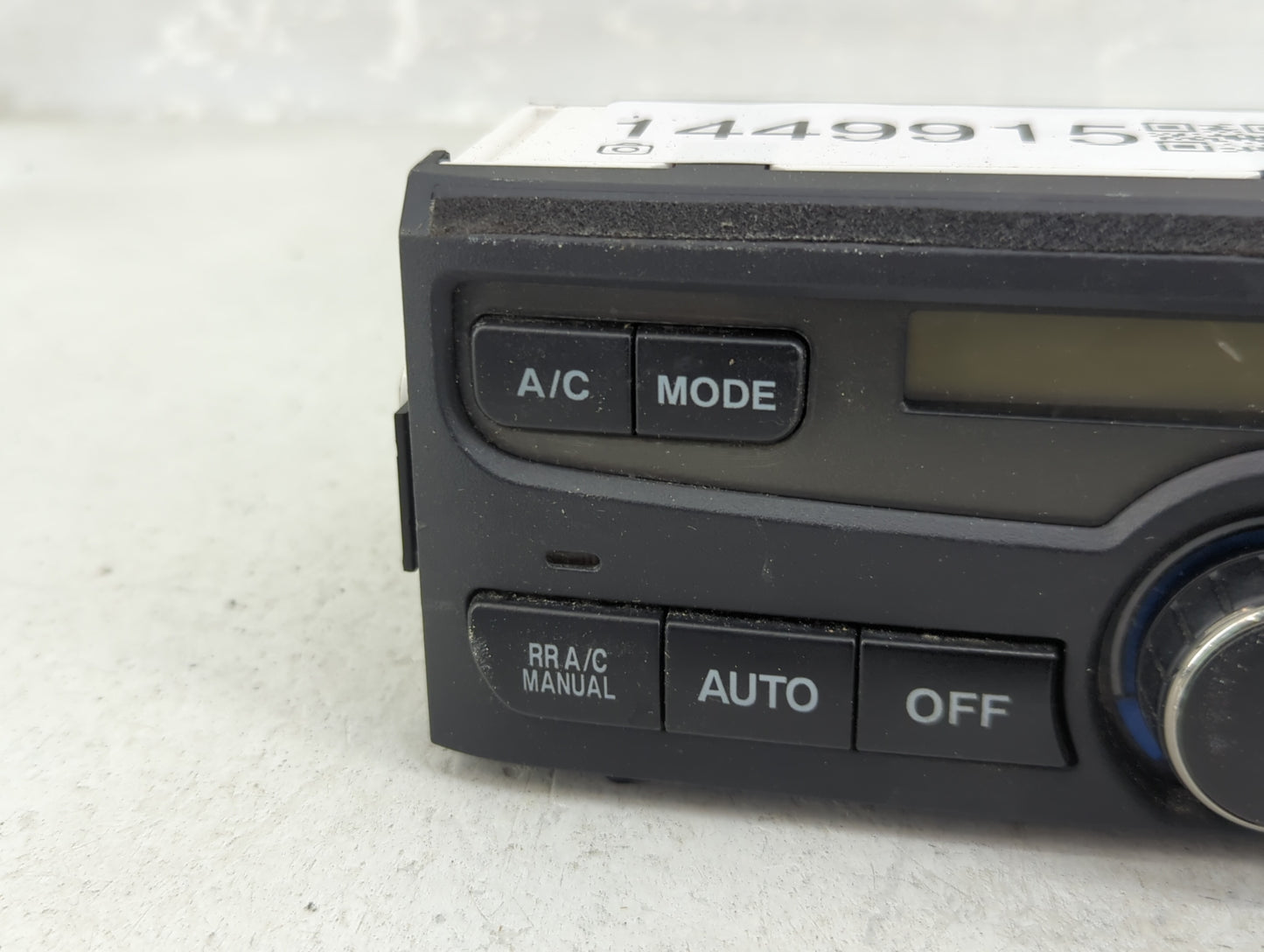 2003-2008 Honda Pilot Climate Control Module Temperature AC/Heater Replacement P/N:D02V2 PP-MD15 Fits OEM Used Auto Parts - 
