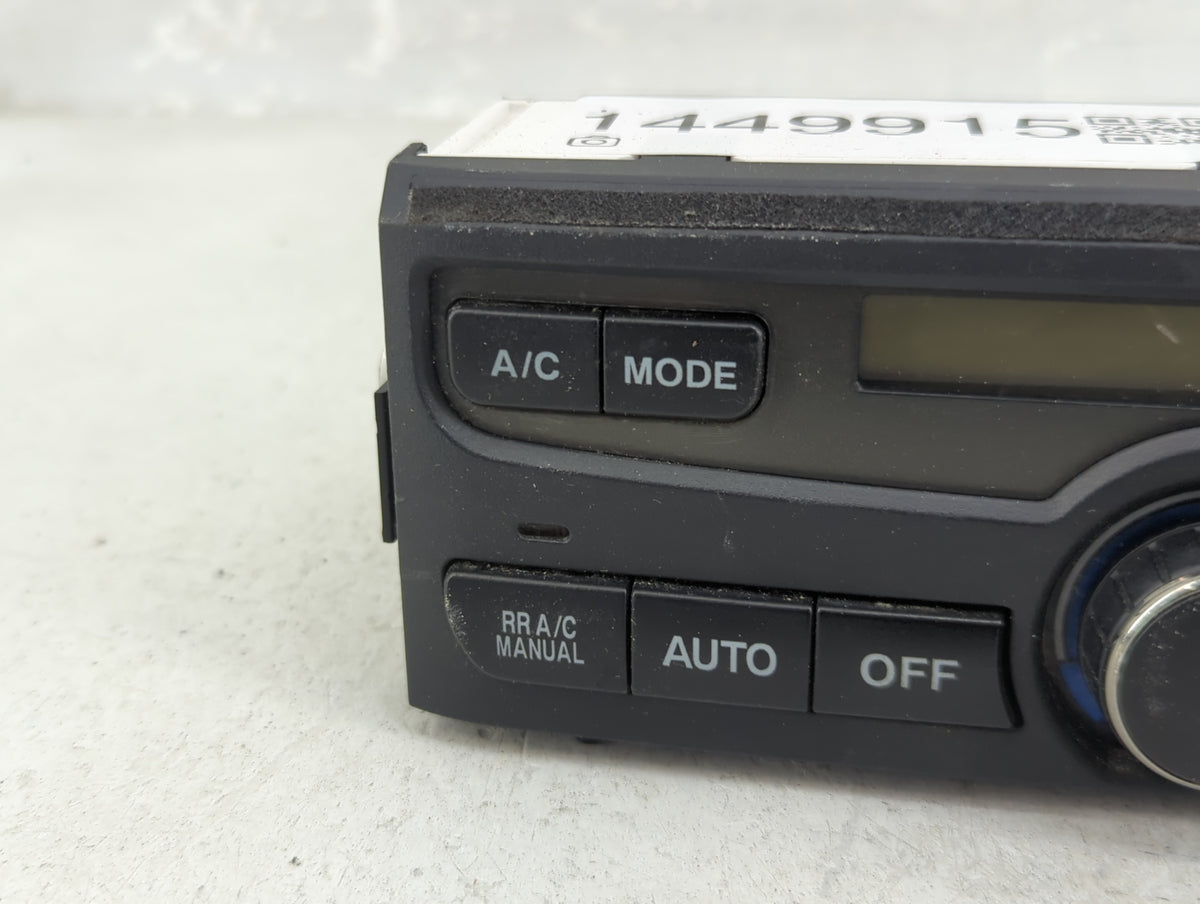 2003-2008 Honda Pilot Climate Control Module Temperature AC/Heater Replacement P/N:D02V2 PP-MD15 Fits OEM Used Auto Parts - 