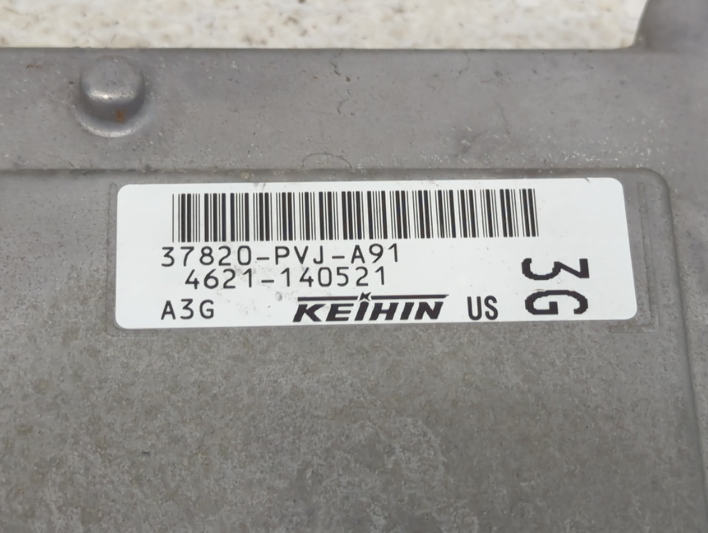 2008 Honda Pilot PCM Engine Control Computer ECU ECM PCU OEM P/N:37820-PVJ-A91 4621-140521 Fits OEM Used Auto Parts - Oemuse