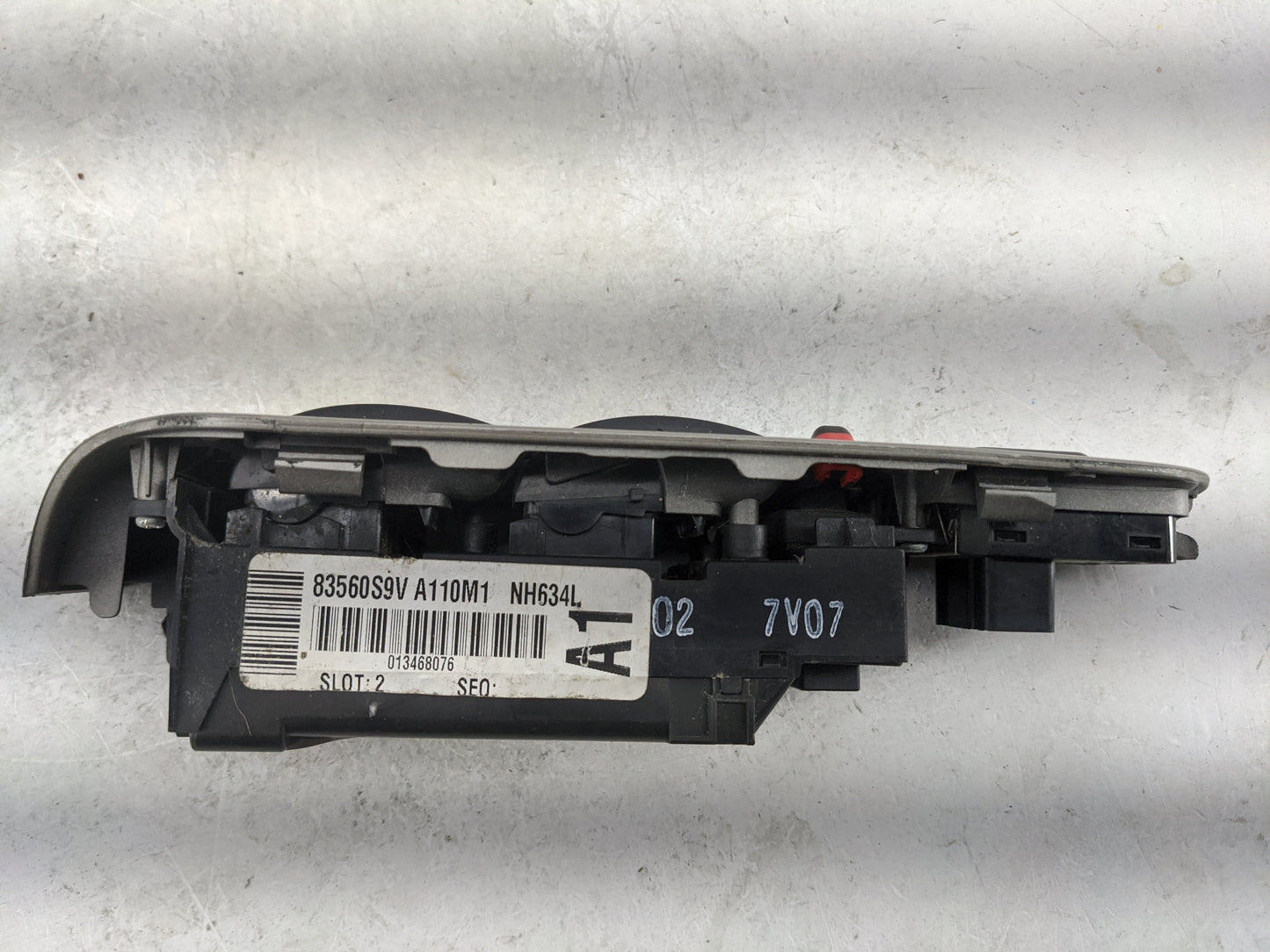 2006-2008 Honda Pilot Master Power Window Switch Replacement Driver Side Left P/N:83560S9VA110M1 35750-S9V-A110M1 Fits OEM U