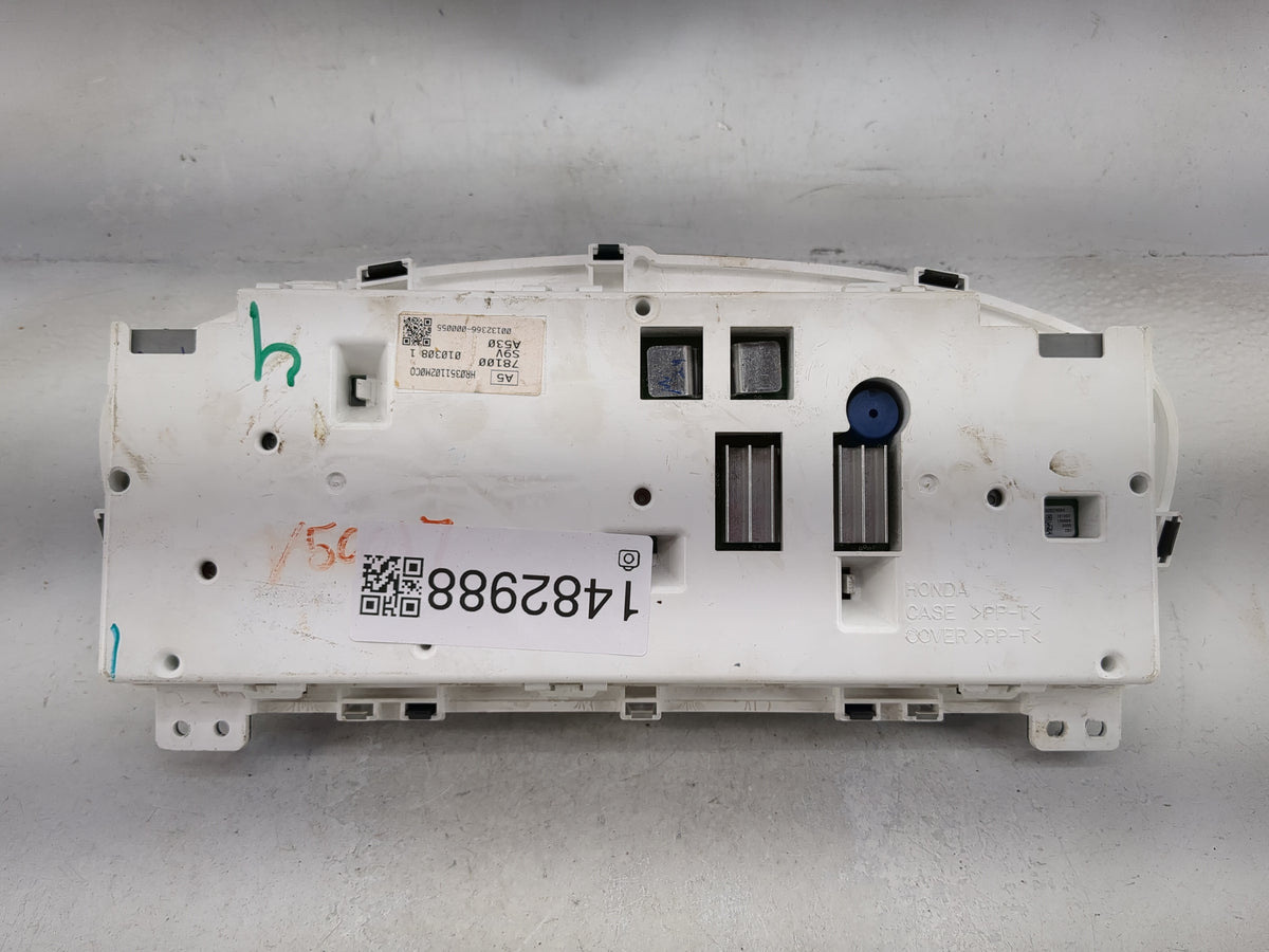 2006-2008 Honda Pilot Instrument Cluster Speedometer Gauges P/N:HR0351102M0C0 78100S9VA530 Miles: Fits Fits 2006 2007 2008 O