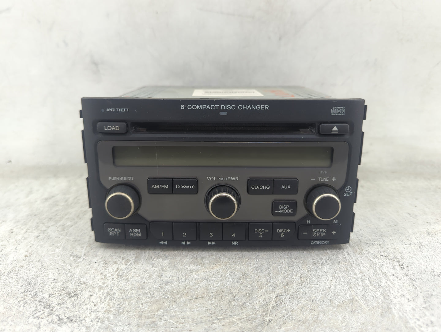 2006-2008 Honda Pilot Radio AM FM Cd Player Receiver Replacement P/N:39100-S9V-A610 CQ-EH8764Z Fits Fits 2006 2007 2008 OEM 