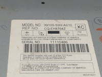 2006-2008 Honda Pilot Radio AM FM Cd Player Receiver Replacement P/N:39100-S9V-A610 CQ-EH8764Z Fits Fits 2006 2007 2008 OEM 