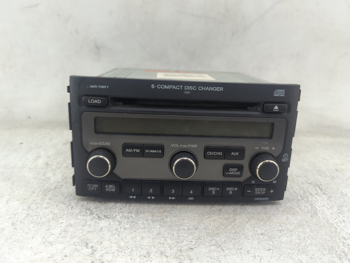 2006-2008 Honda Pilot Radio AM FM Cd Player Receiver Replacement P/N:39100-S9V-A600 CQ-EH8564Z Fits Fits 2006 2007 2008 OEM 