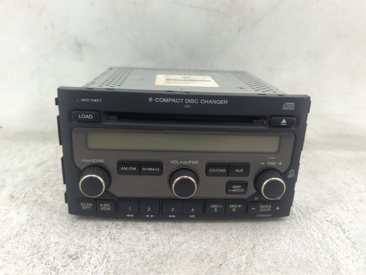 2006-2008 Honda Pilot Radio AM FM Cd Player Receiver Replacement P/N:39100-S9V-A610 CQ-EH8764Z Fits Fits 2006 2007 2008 OEM 
