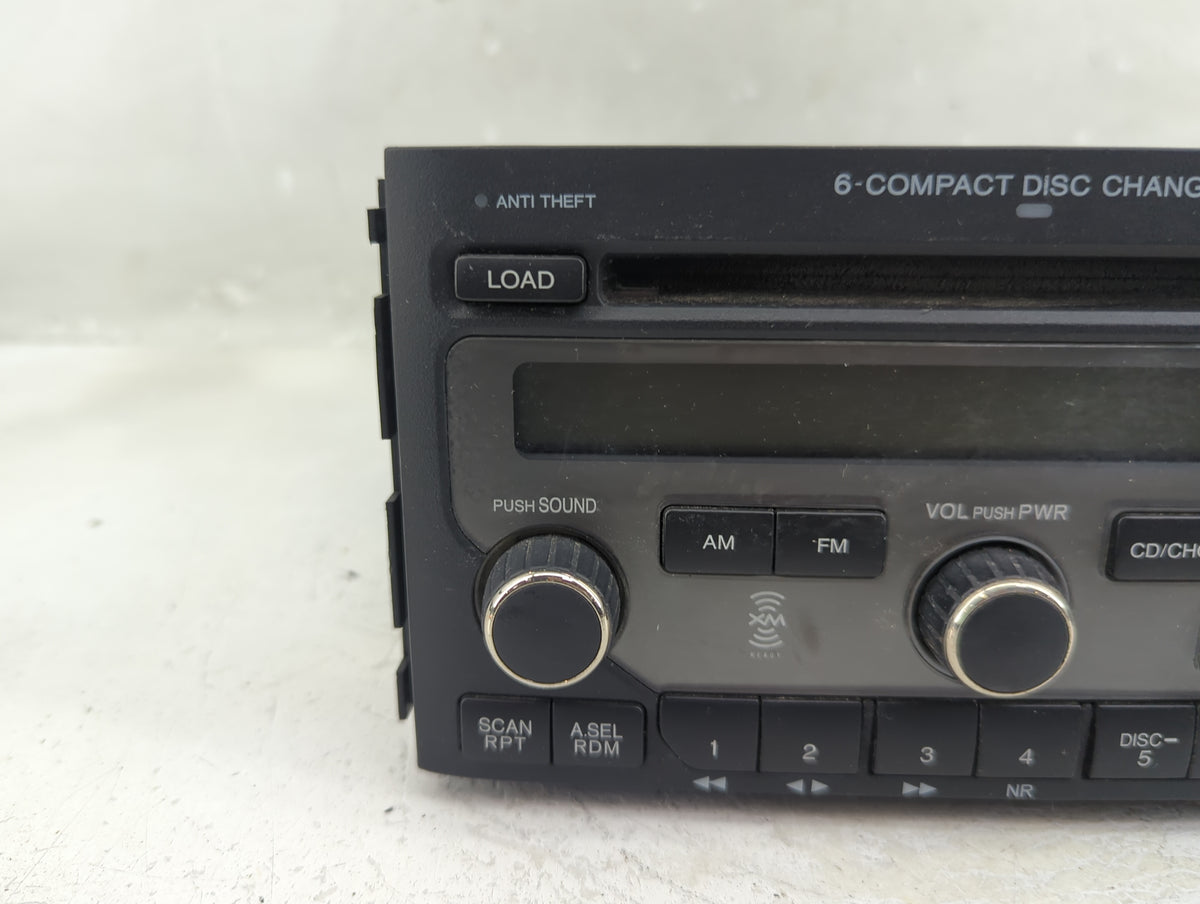 2003-2008 Honda Pilot Radio AM FM Cd Player Receiver Replacement P/N:39100-S9V-A500 Fits OEM Used Auto Parts - Oemusedautopa