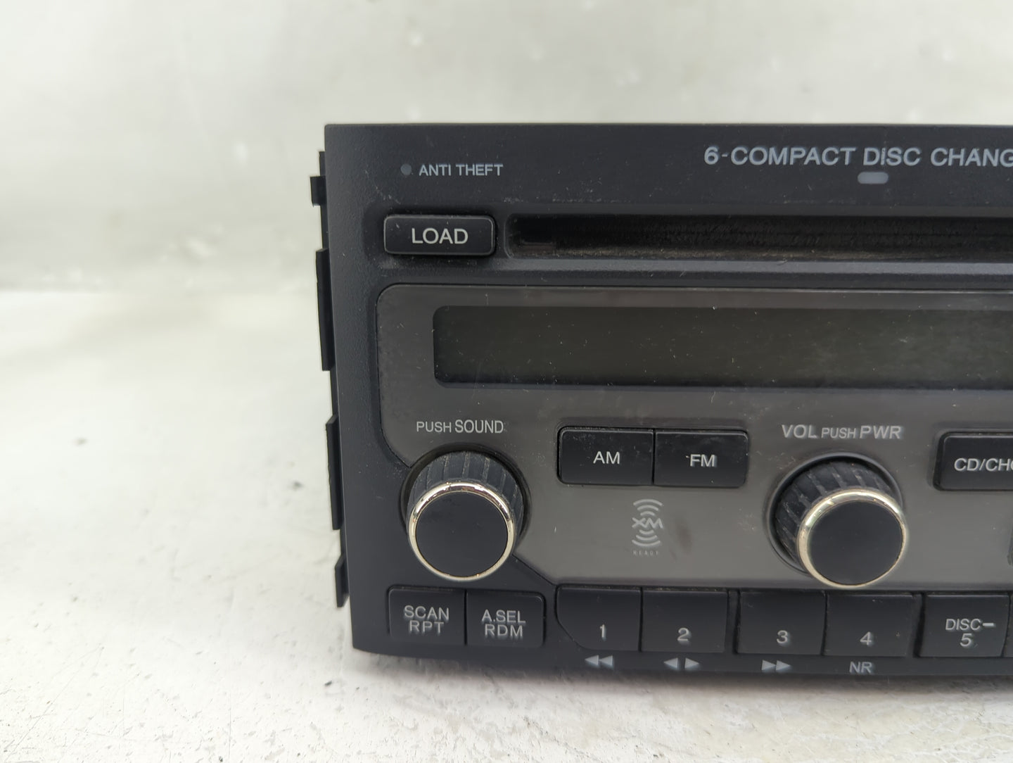 2003-2008 Honda Pilot Radio AM FM Cd Player Receiver Replacement Fits OEM Used Auto Parts - Oemusedautoparts1.com