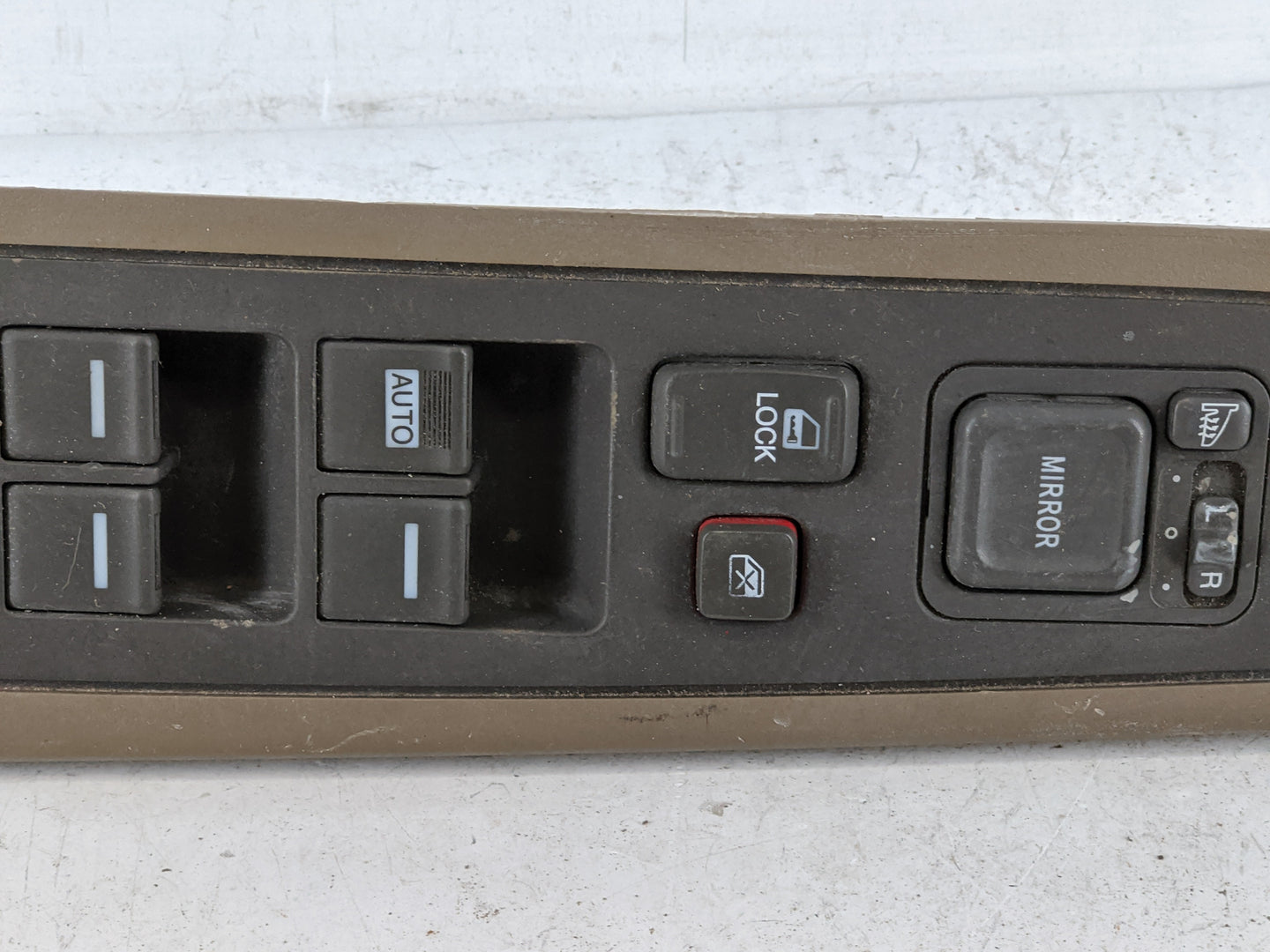 2006-2014 Honda Ridgeline Master Power Window Switch Replacement Driver Side Left Fits OEM Used Auto Parts - Oemusedautopart