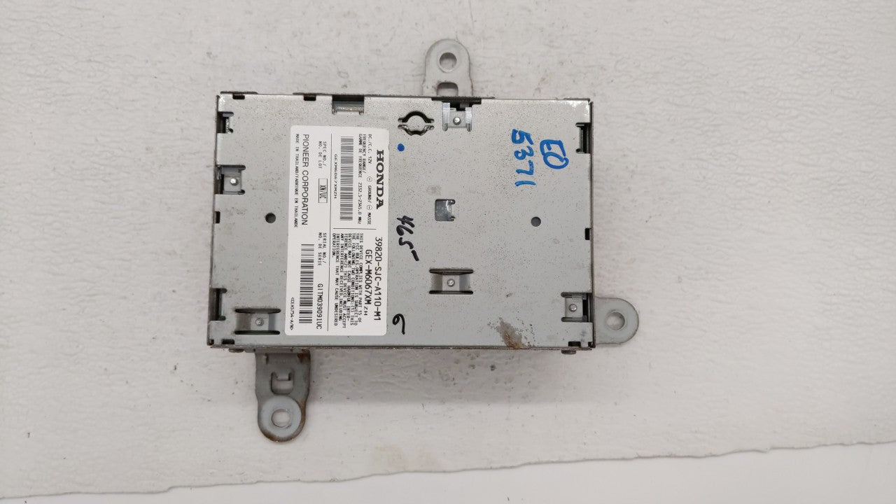 2007-2014 Honda Ridgeline Am Fm Cd Player Radio Receiver - Oemusedautoparts1.com