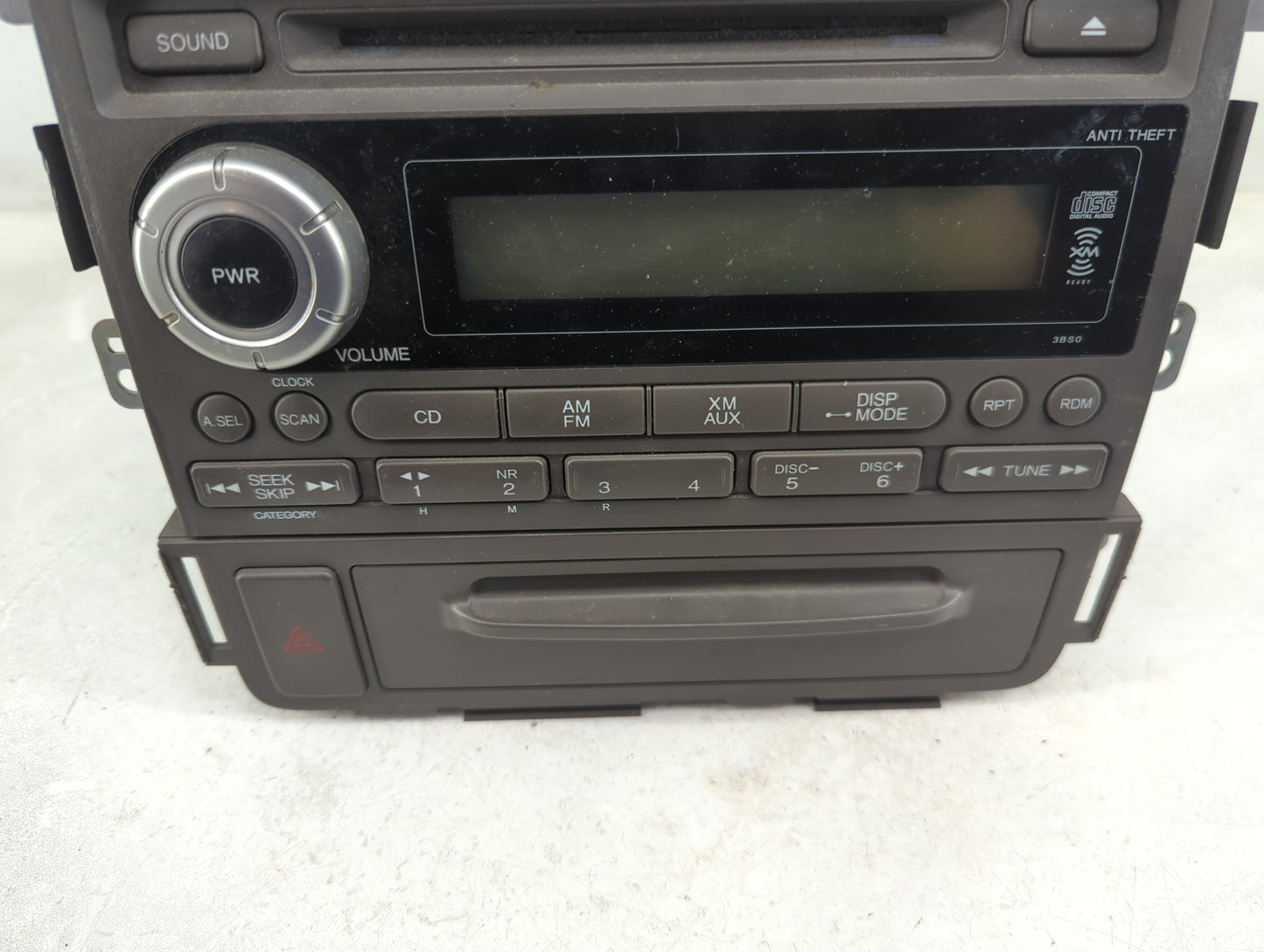 2006-2008 Honda Ridgeline Radio AM FM Cd Player Receiver Replacement P/N:39100-SJC-A001 Fits Fits 2006 2007 2008 OEM Used Au