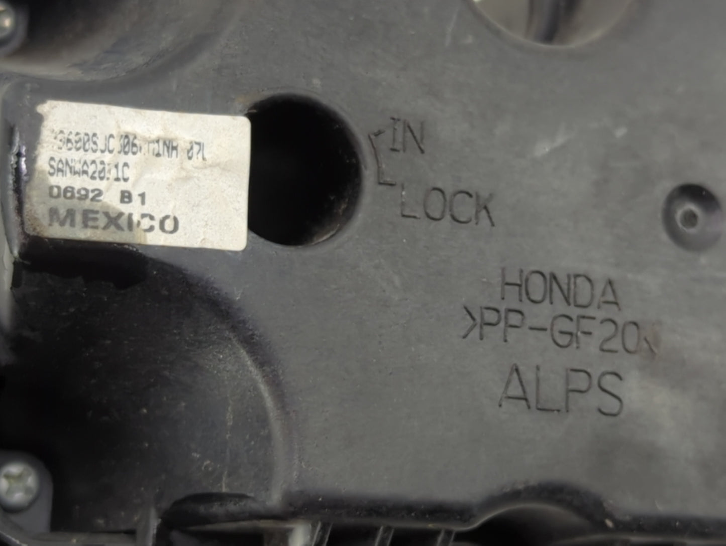 2006-2008 Honda Ridgeline Climate Control Module Temperature AC/Heater Replacement P/N:79600SJC306 SANWA2811C Fits OEM Used 