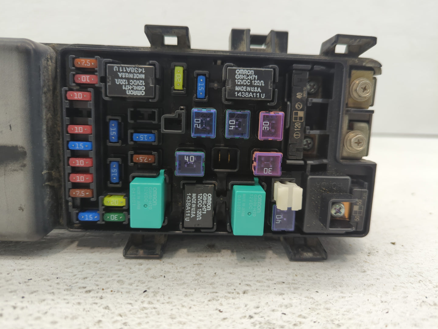 2006-2014 Honda Ridgeline Fusebox Fuse Box Panel Relay Module Fits Fits 2006 2007 2008 2009 2010 2011 2012 2013 2014 OEM Use