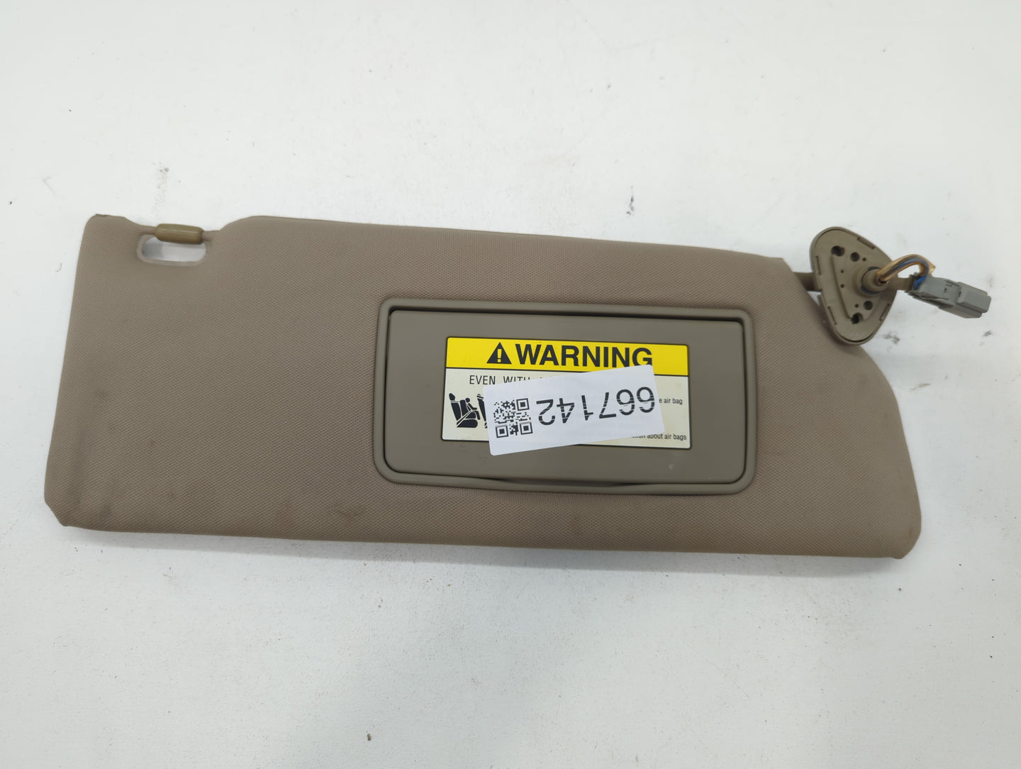 2007-2014 Honda Ridgeline Sun Visor Shade Replacement Passenger Right Mirror Fits Fits 2007 2008 2009 2010 2011 2012 2013 20