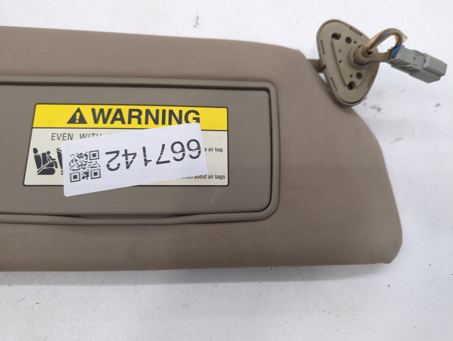 2007-2014 Honda Ridgeline Sun Visor Shade Replacement Passenger Right Mirror Fits Fits 2007 2008 2009 2010 2011 2012 2013 20