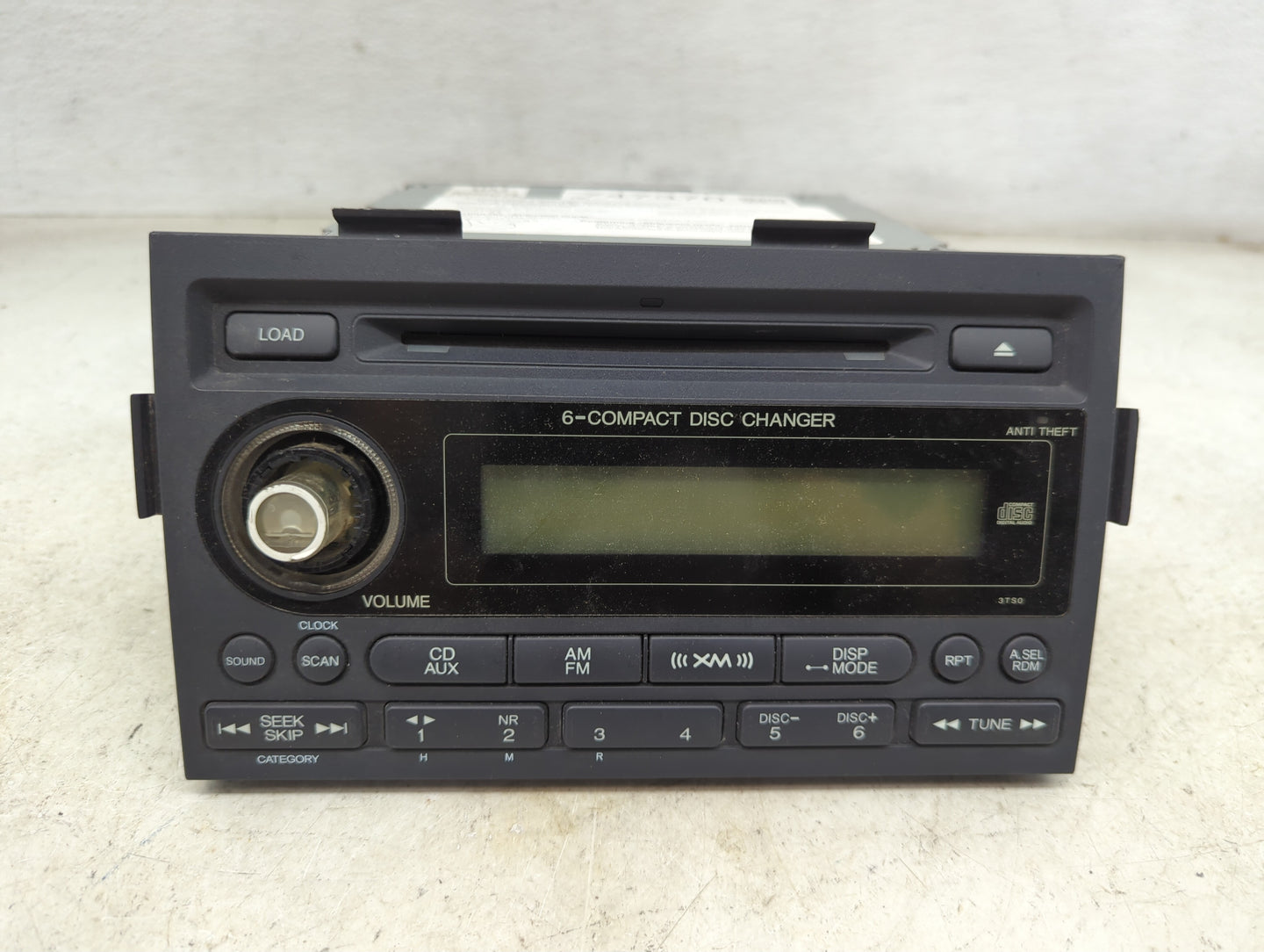 2006-2008 Honda Ridgeline Radio AM FM Cd Player Receiver Replacement Fits Fits 2006 2007 2008 OEM Used Auto Parts - Oemuseda