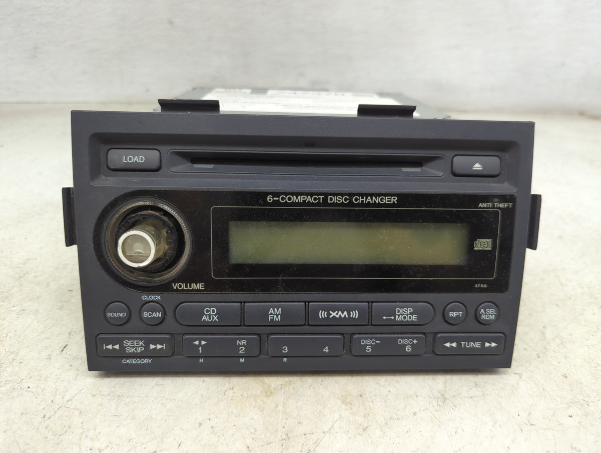 2006-2008 Honda Ridgeline Radio AM FM Cd Player Receiver Replacement Fits 2006 2007 2008 OEM Used Auto Parts - Oemusedautopa