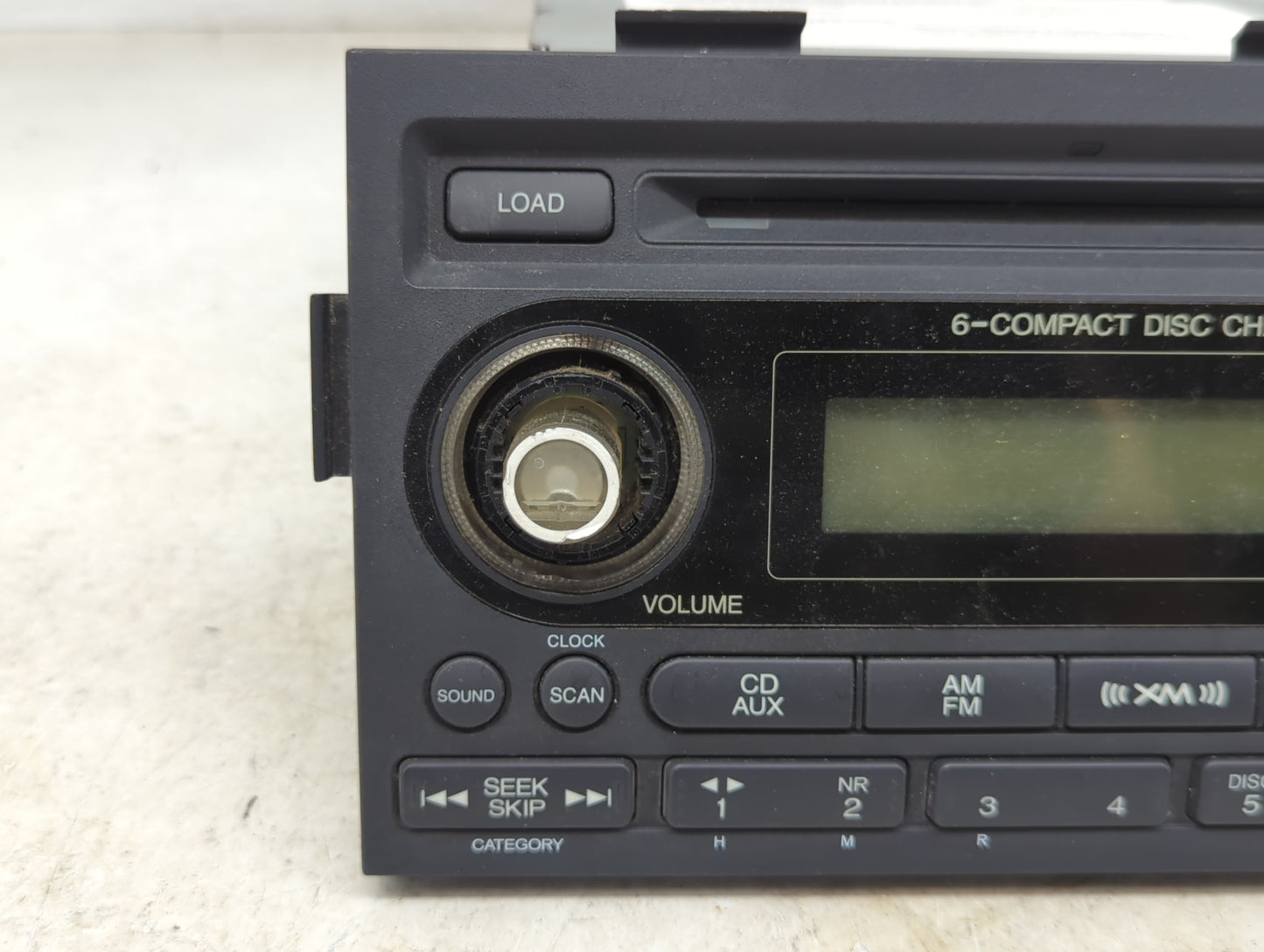 2006-2008 Honda Ridgeline Radio AM FM Cd Player Receiver Replacement Fits Fits 2006 2007 2008 OEM Used Auto Parts - Oemuseda