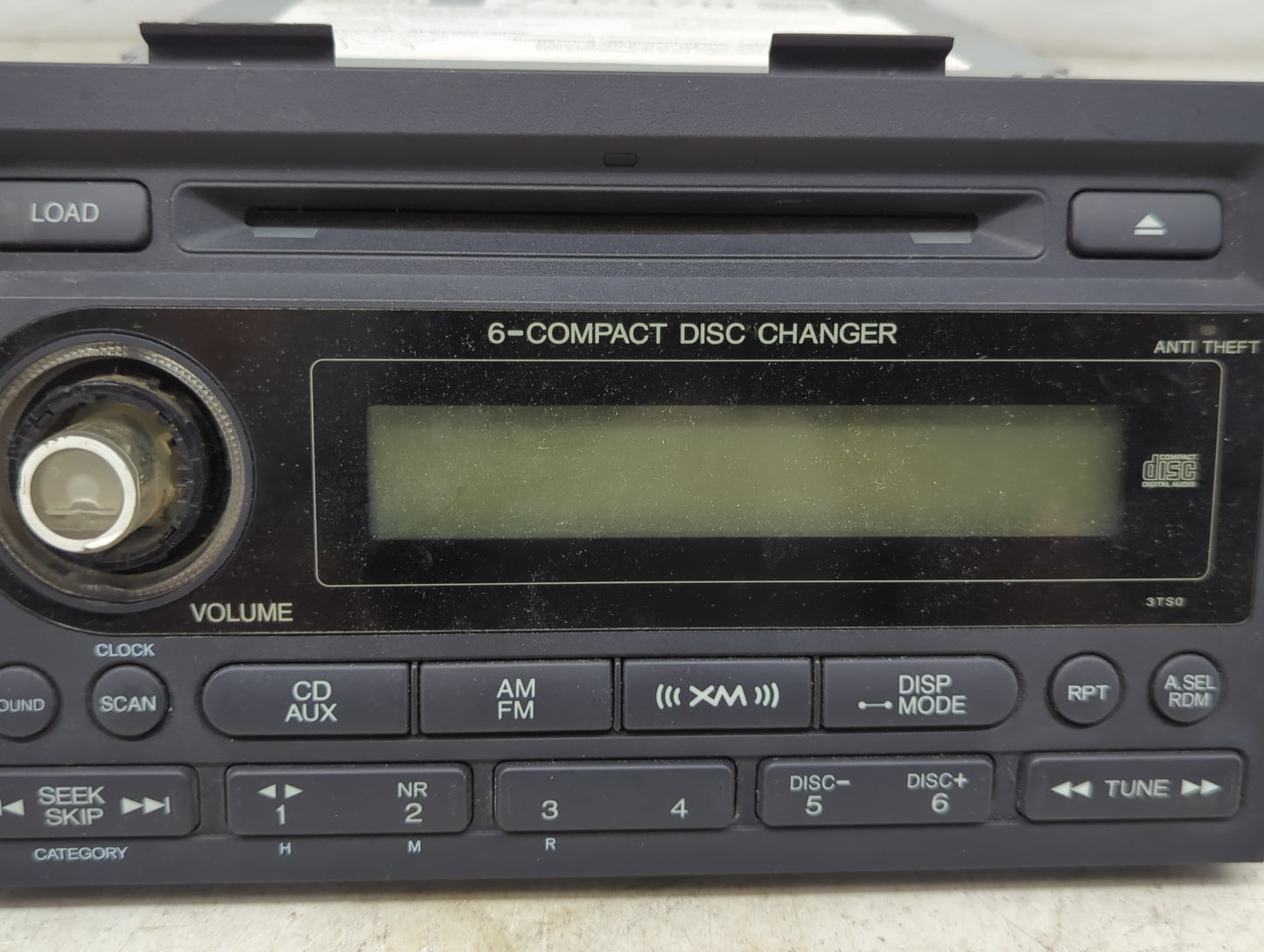 2006-2008 Honda Ridgeline Radio AM FM Cd Player Receiver Replacement Fits Fits 2006 2007 2008 OEM Used Auto Parts - Oemuseda